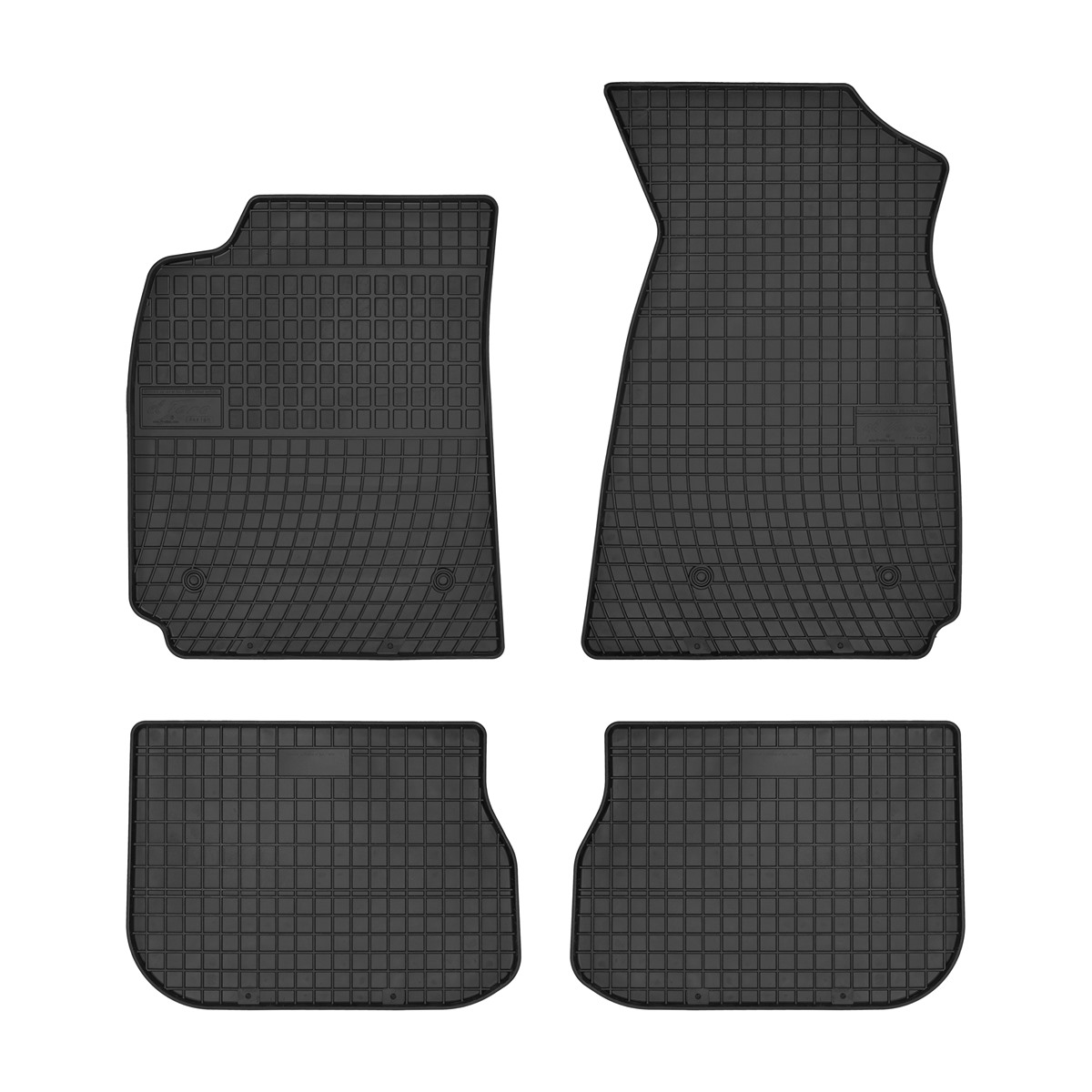 Rubber car mats for Audi A4 1994-2001 4pcs Frogum