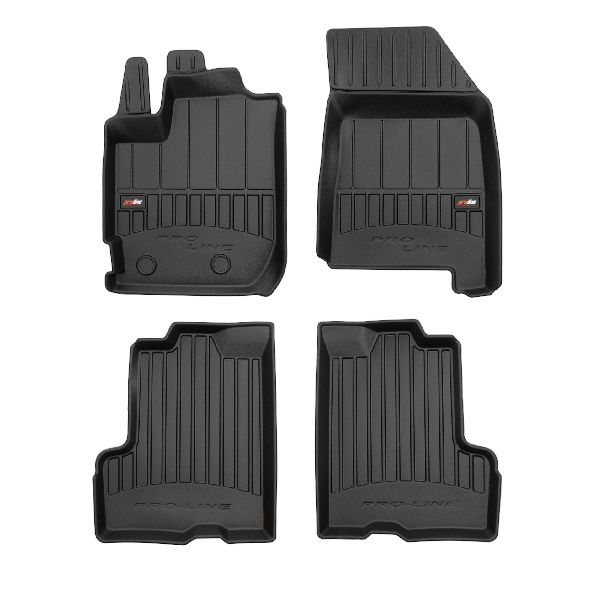 Car mats ProLine Dacia Duster (not for Prestige version) 2017-> 4pcs Frogum