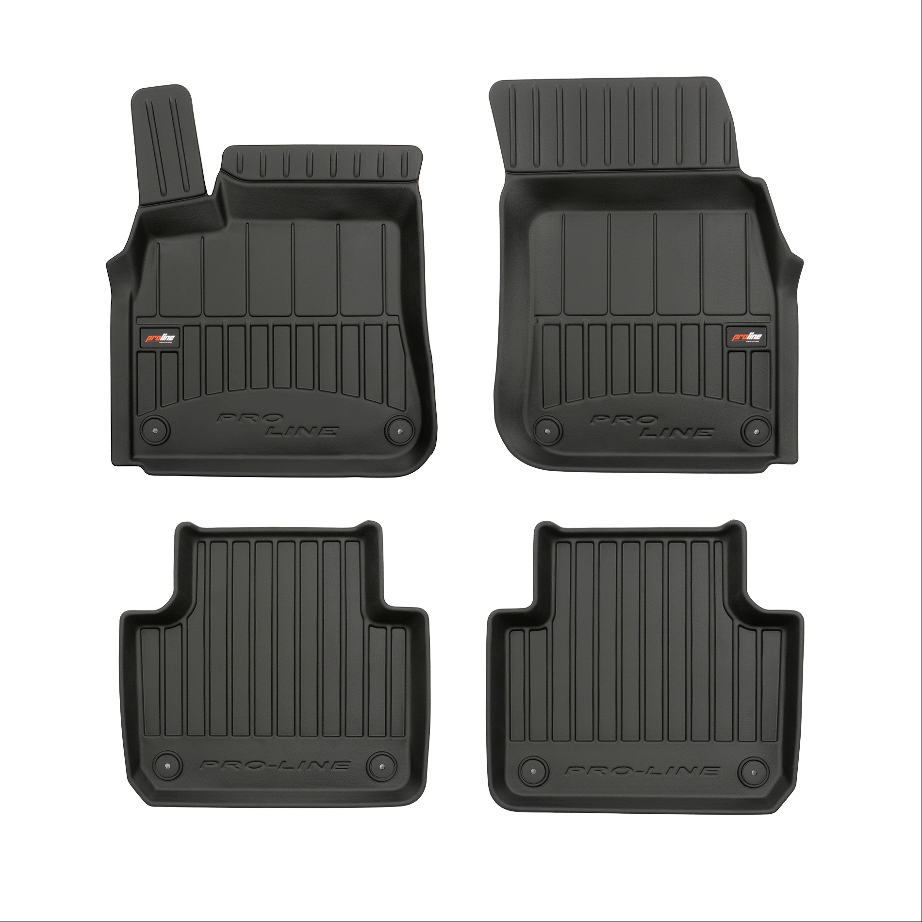 Car mats ProLine Porsche Cayenne 2017->  4pcs Frogum