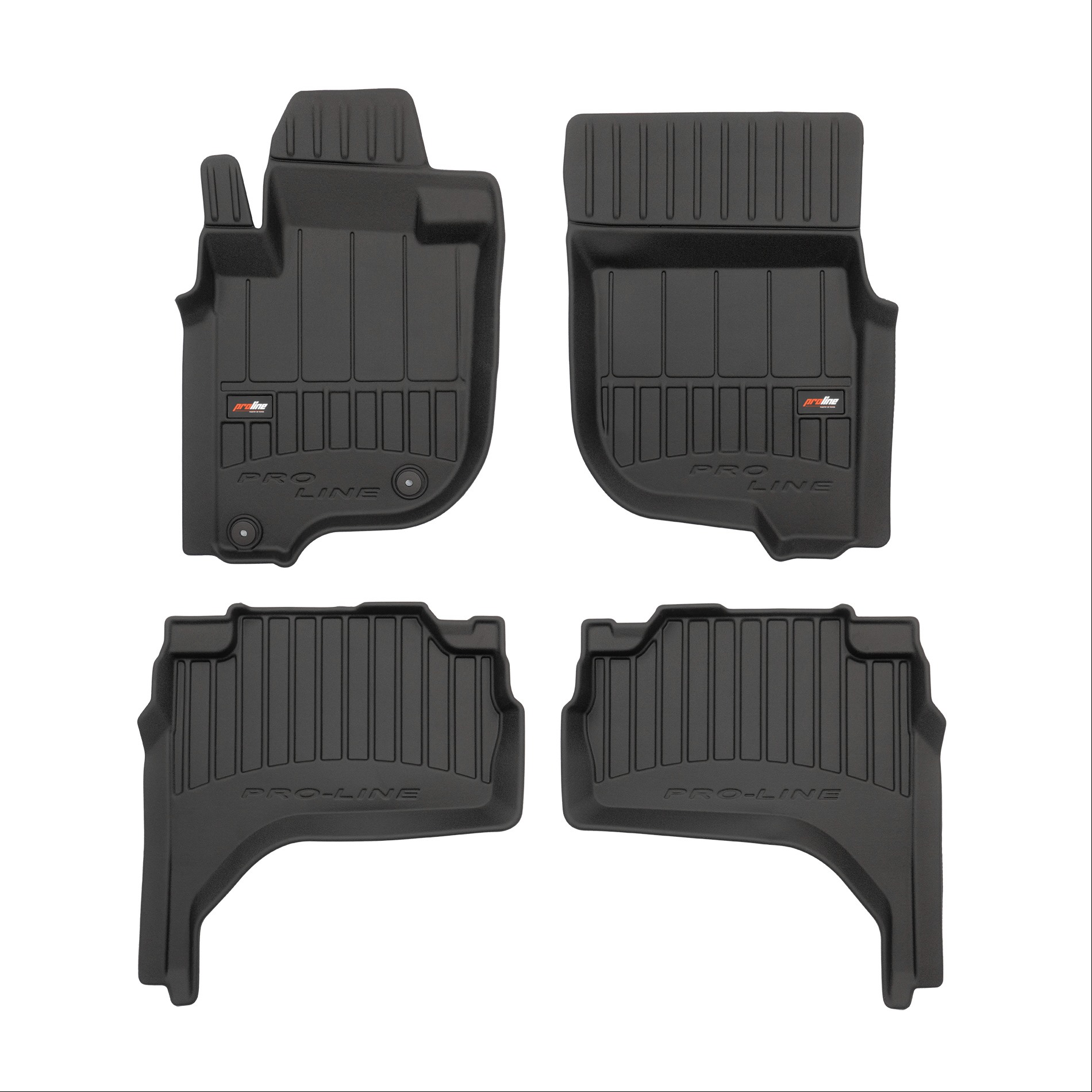 Car mats ProLine Mitsubishi L200 2019-> 4pcs Frogum