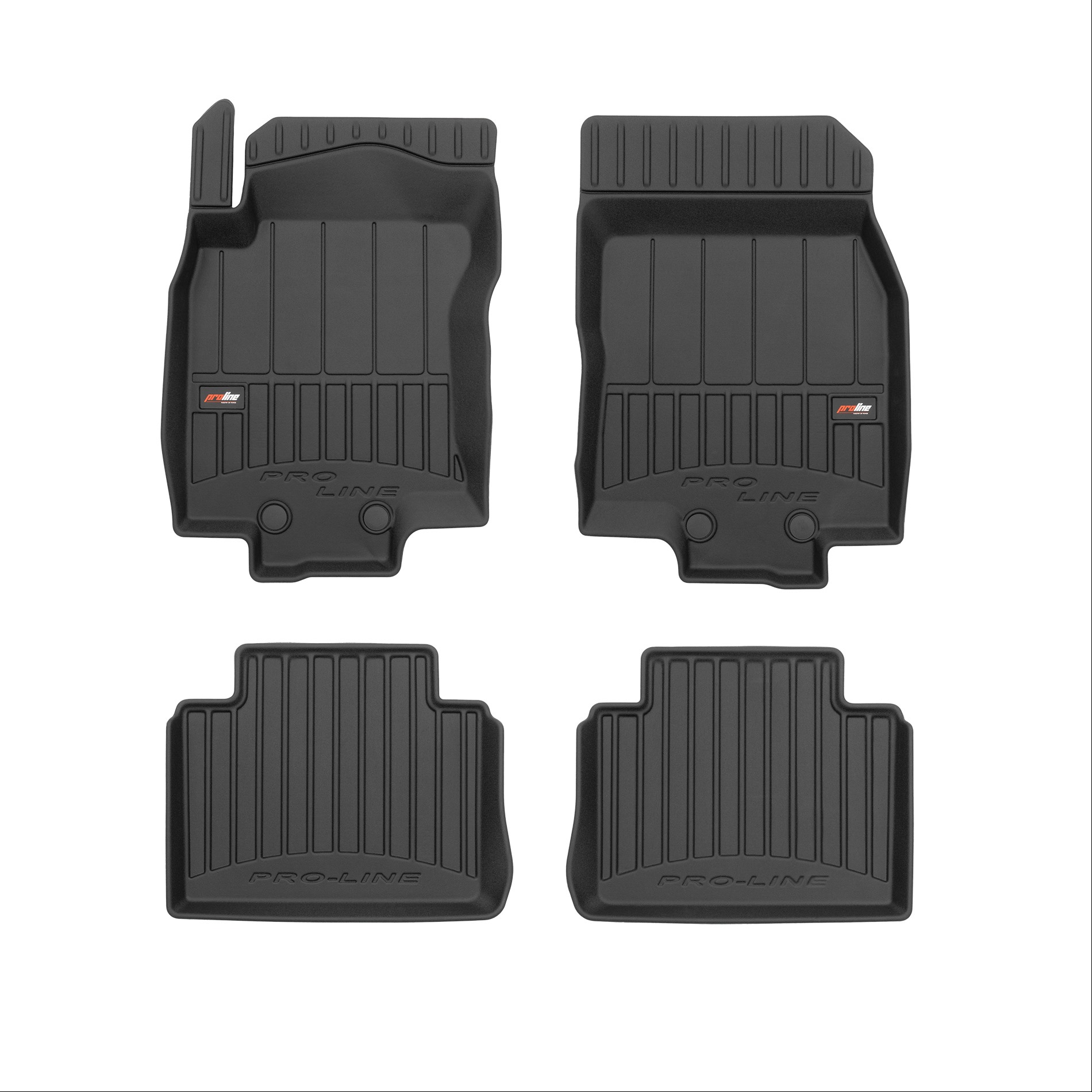 Car mats ProLine Nissan X-Trail Facelift 2017-2021 4pcs Frogum