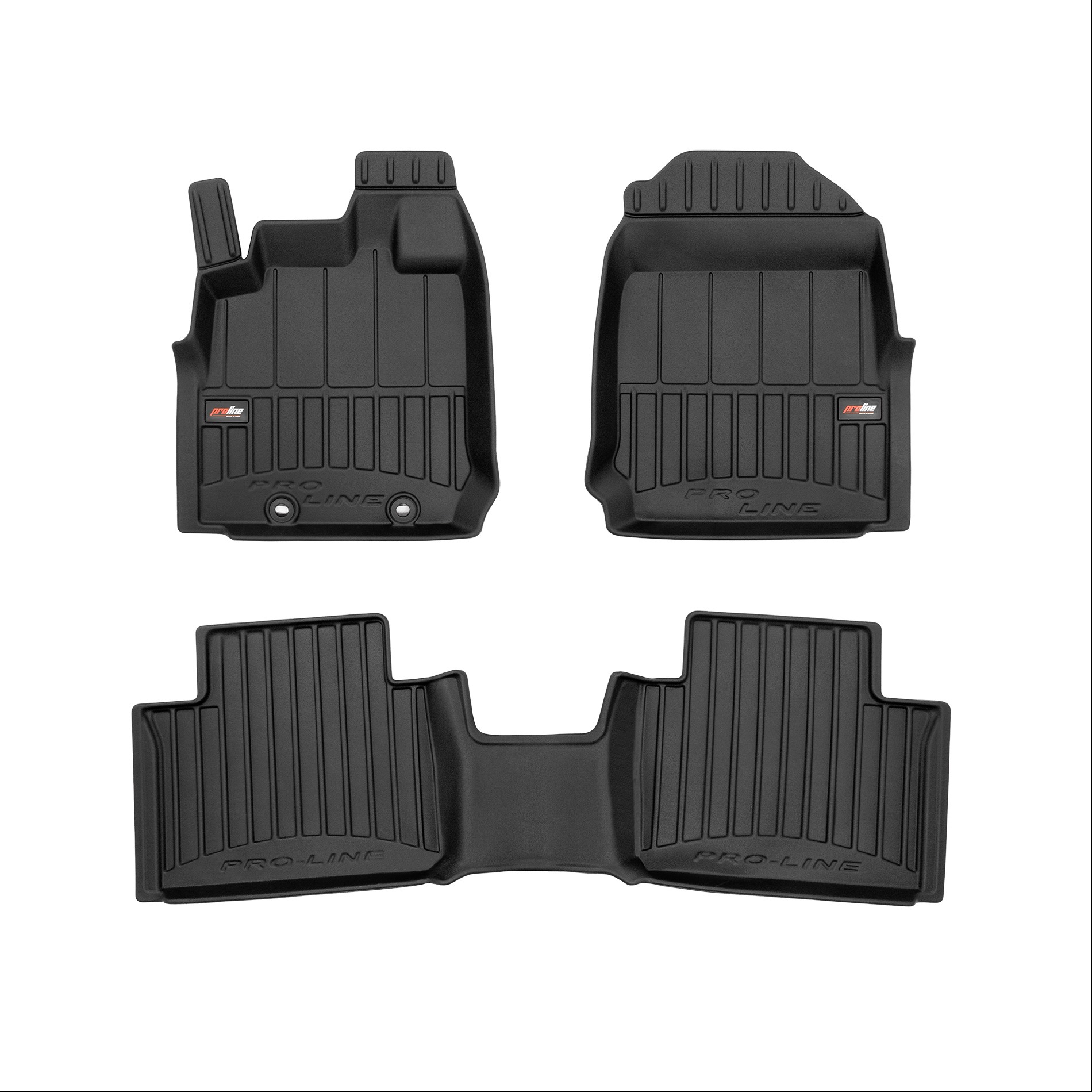 Car mats ProLine Isuzu D-Max 2D Extracab 2019-> 3pcs Frogum