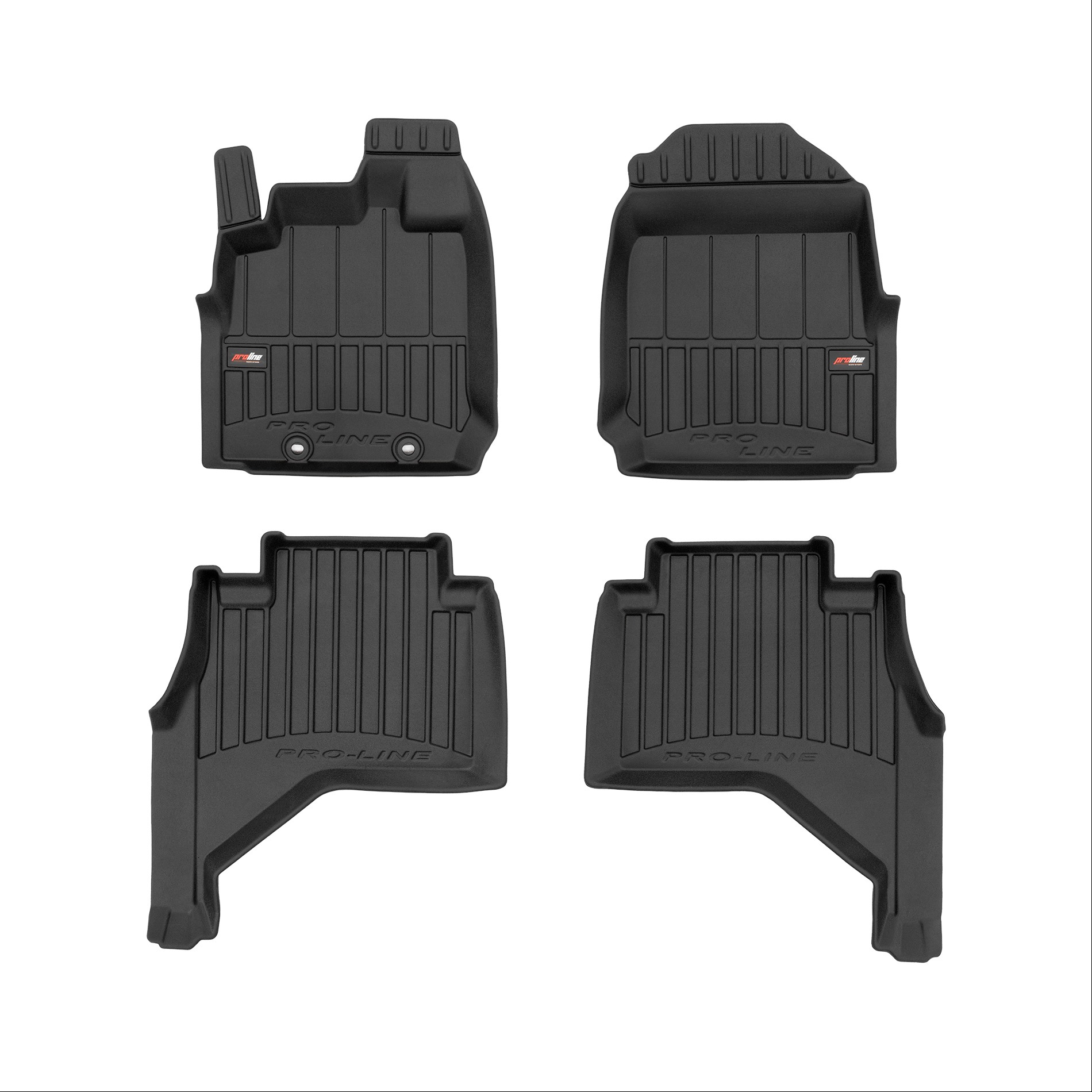 Car mats ProLine Isuzu D-Max 4D Doublecab 2019-> 3pcs Frogum