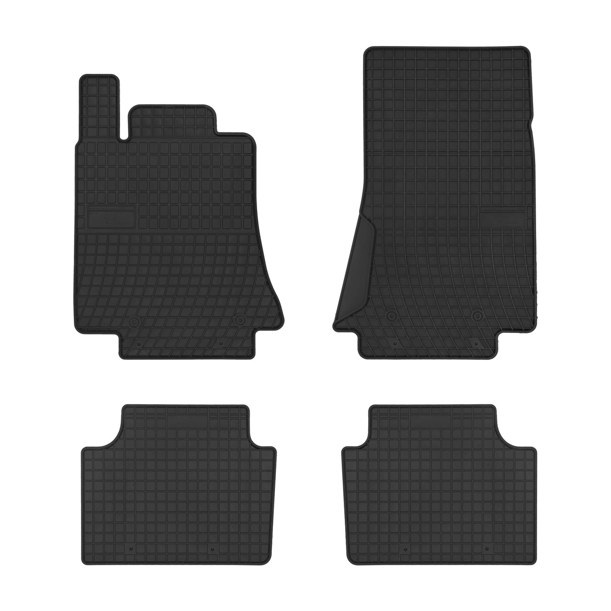 Rubber car mats for Alfa Romeo Giulia 2016-> 4pcs Frogum