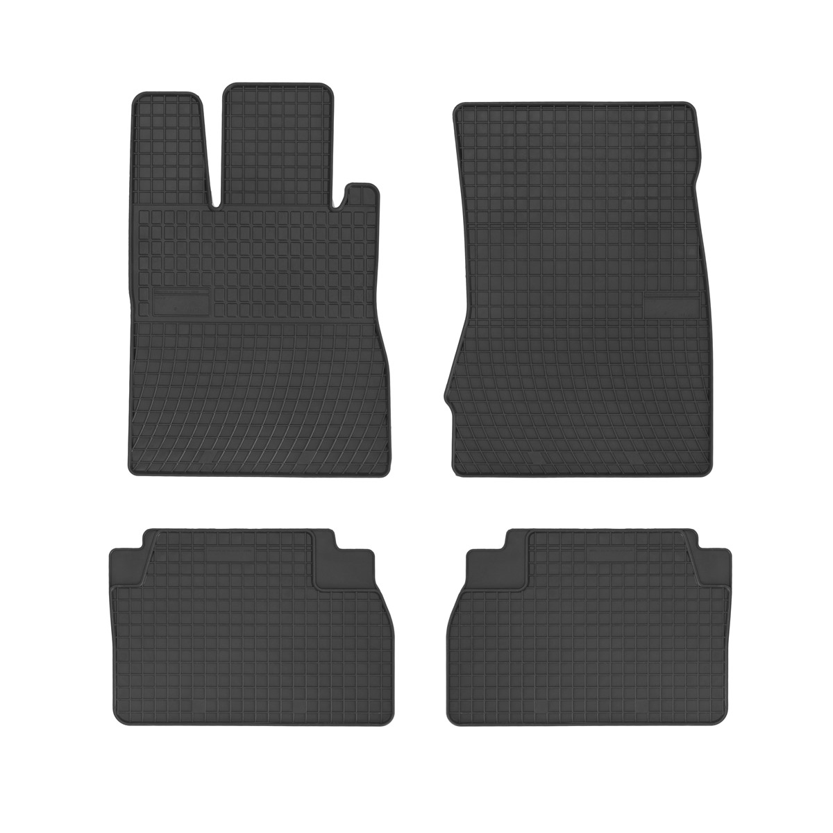 Rubber car mats for Mercedes W220 1998-2005 4pcs Frogum