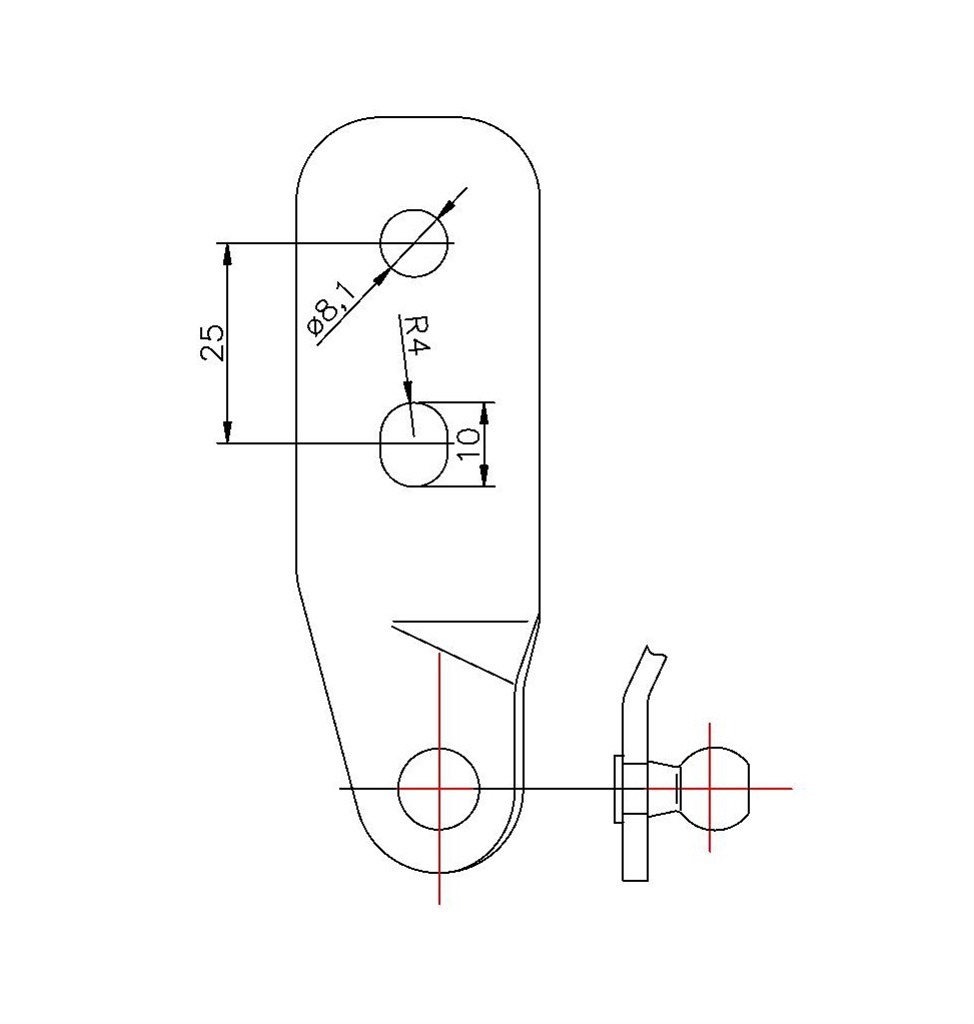 Αμορτισέρ Πορτ Μπαγκάζ Mazda 626 1997-2002 HB (αριστερά) 1τμχ Fa Krosno