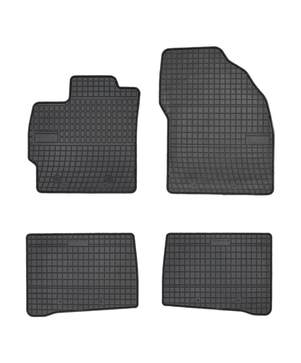 Rubber car mats for Toyota Prius 2009-2015 4pcs Frogum