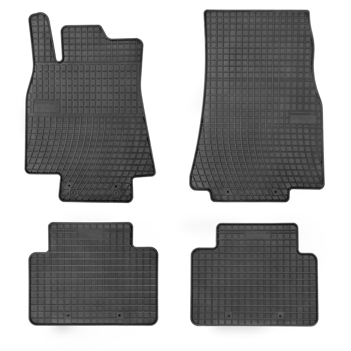 Rubber car mats for Mercedes A Classe W169 2004-2012 4pcs Frogum