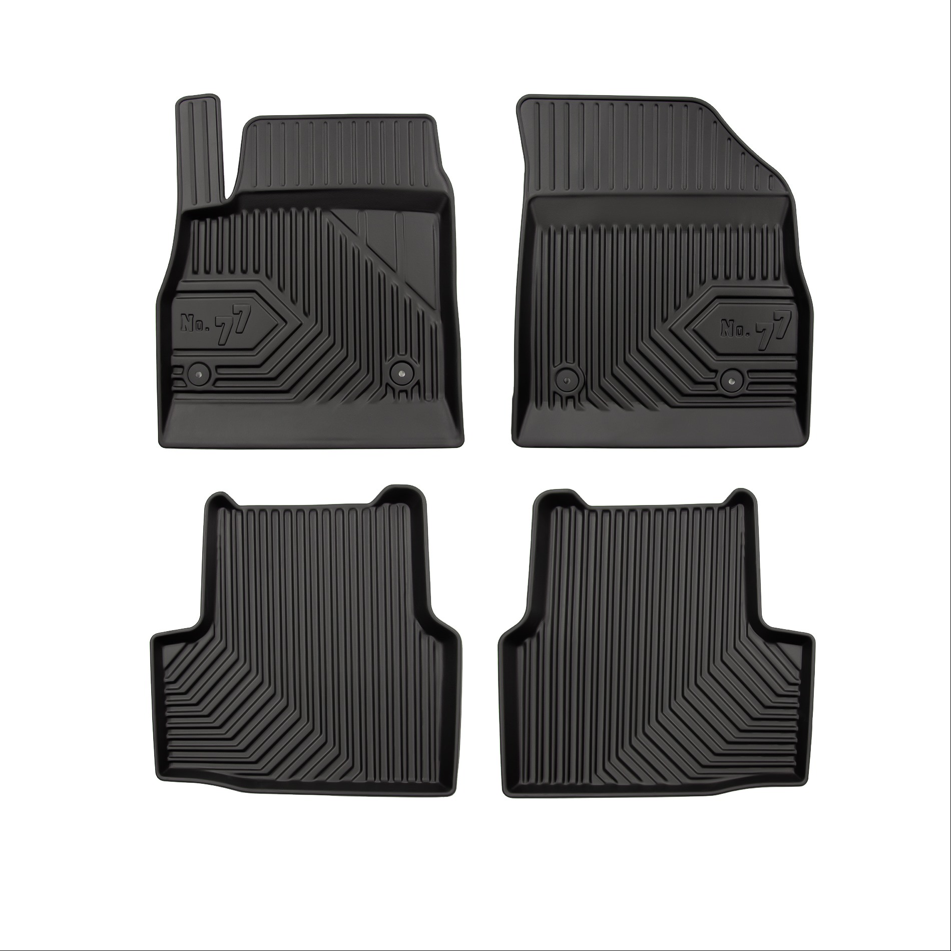 Car mats No77 for Opel Astra K 2015-2021 4pcs Frogum