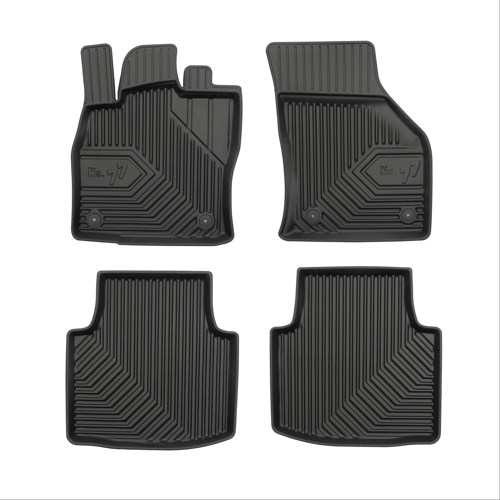 Car mats No77 for Skoda Superb 2015-> 4pcs Frogum