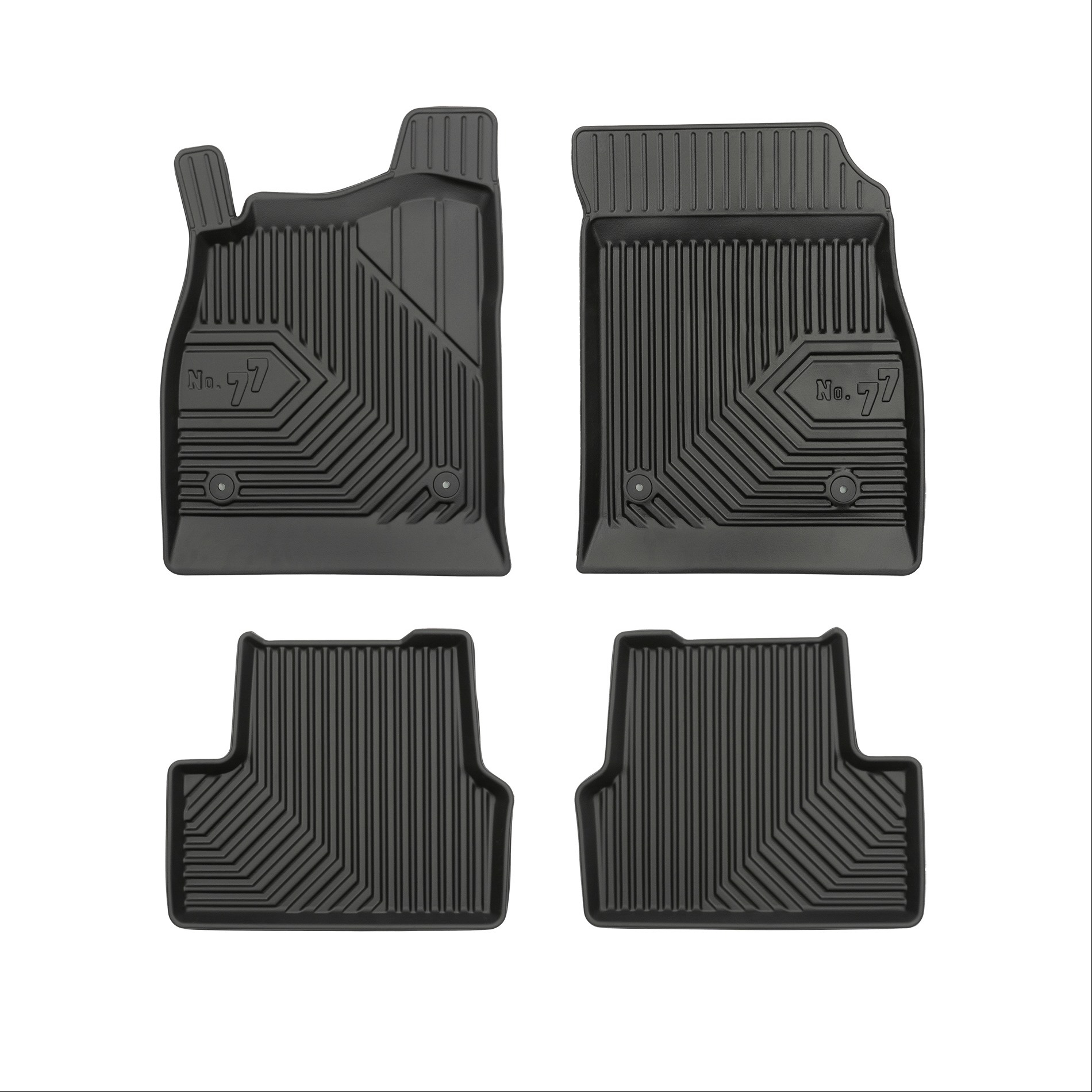 Car mats No77 for Opel Astra J 2009-2015 4pcs Frogum