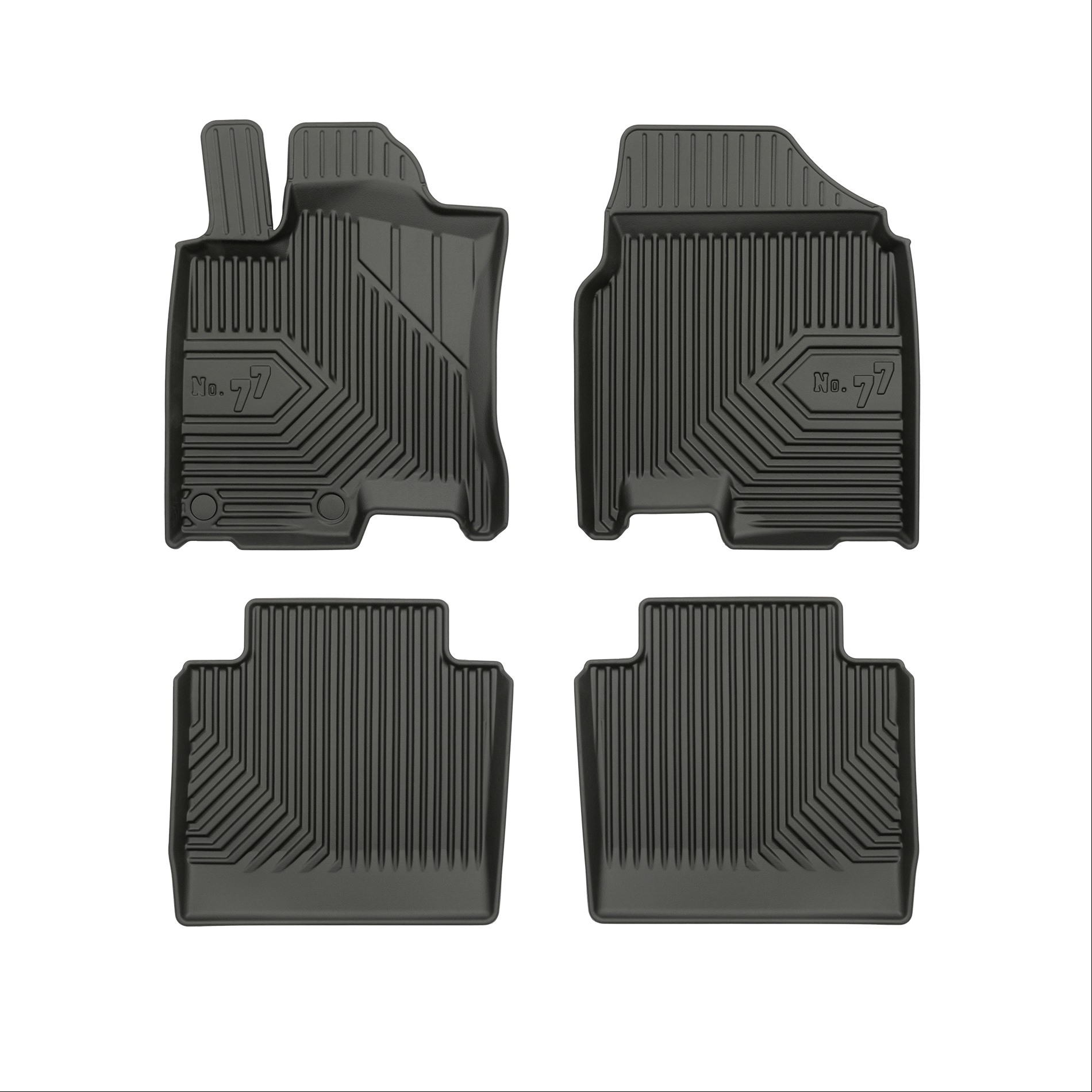 Car mats No77 for Nissan Qashqai+2 2007-2013 4pcs Frogum