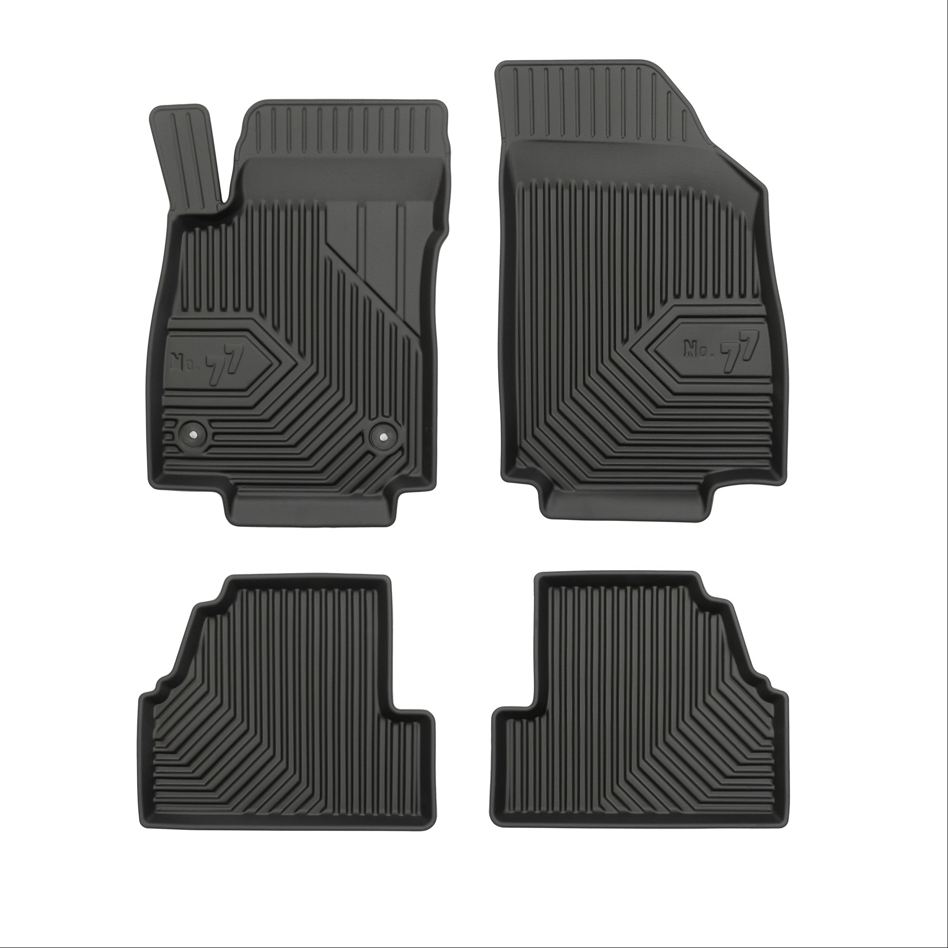 Car mats No77 for Opel Mokka 2012-2019 4pcs Frogum