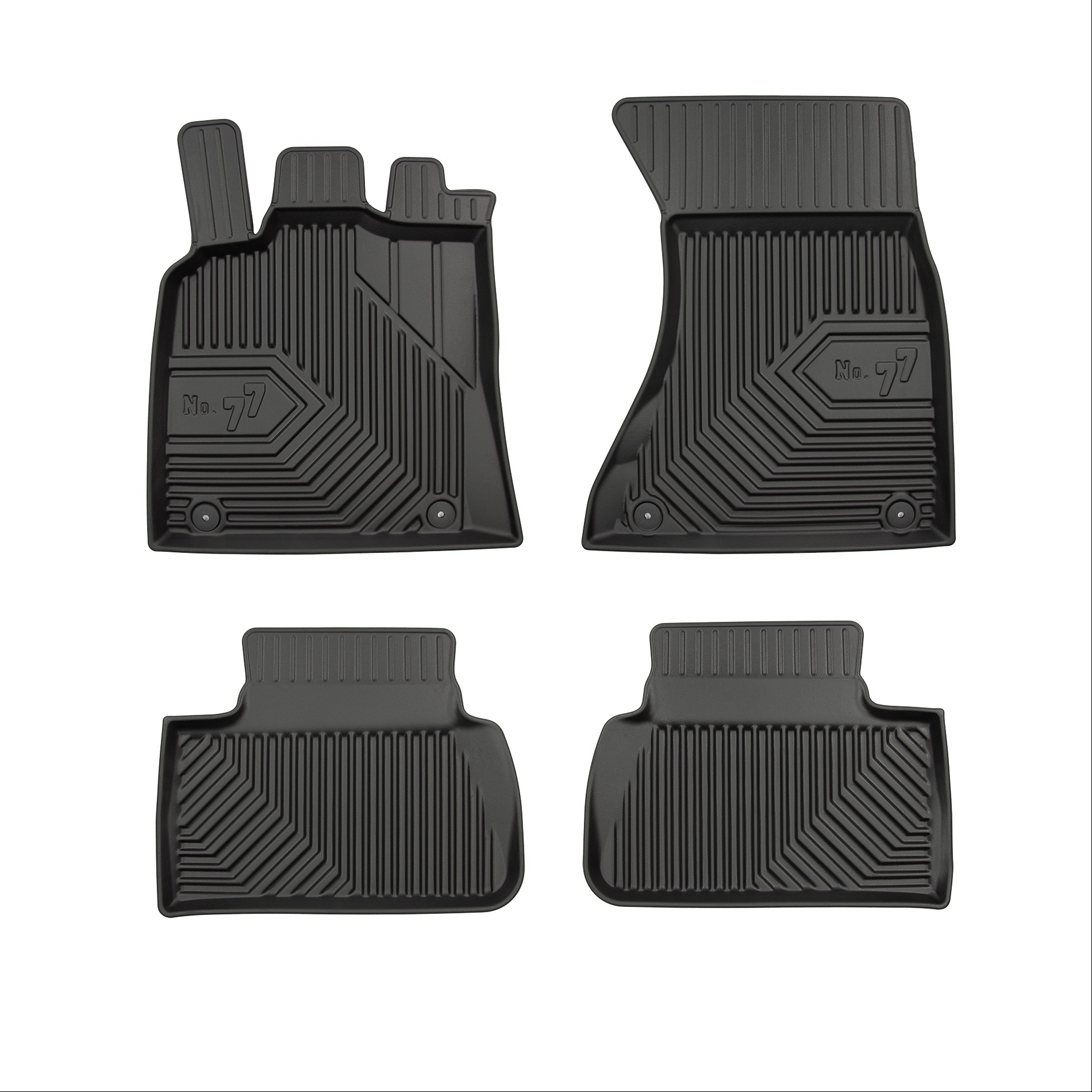 Car mats No77 for Porsche Macan 2013-> 4pcs Frogum