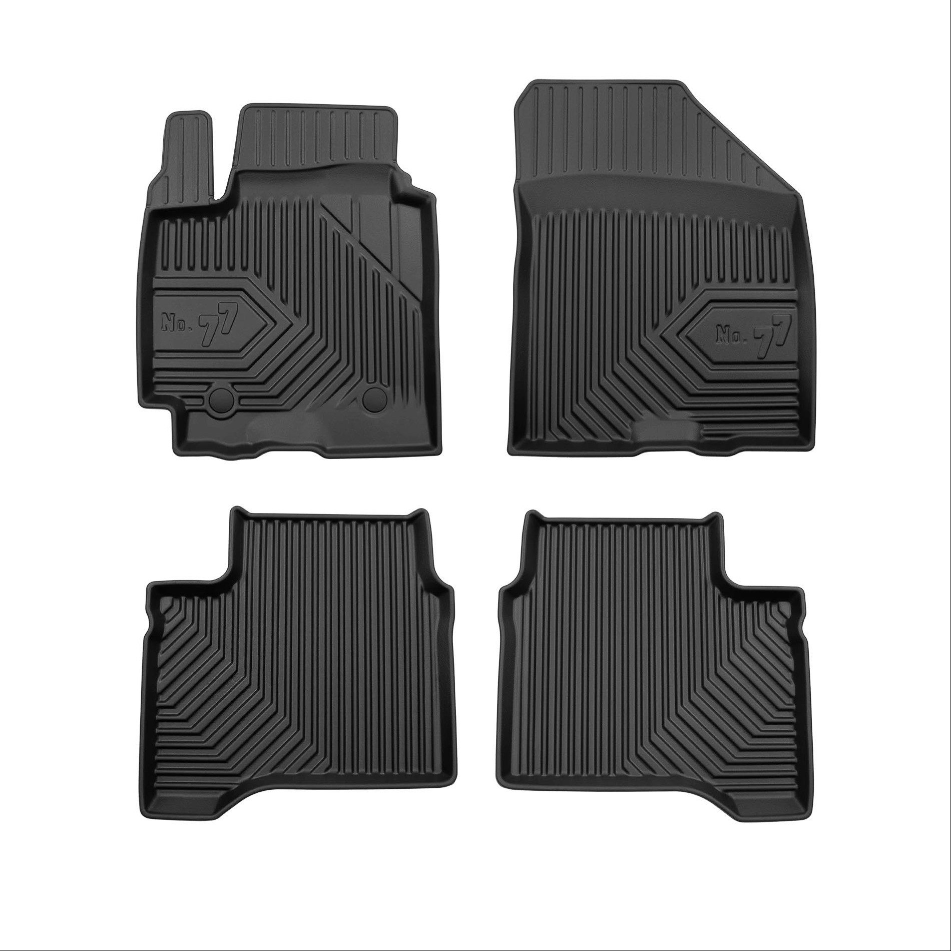 Car mats No77 for Suzuki Swift 2017-> 4pcs Frogum