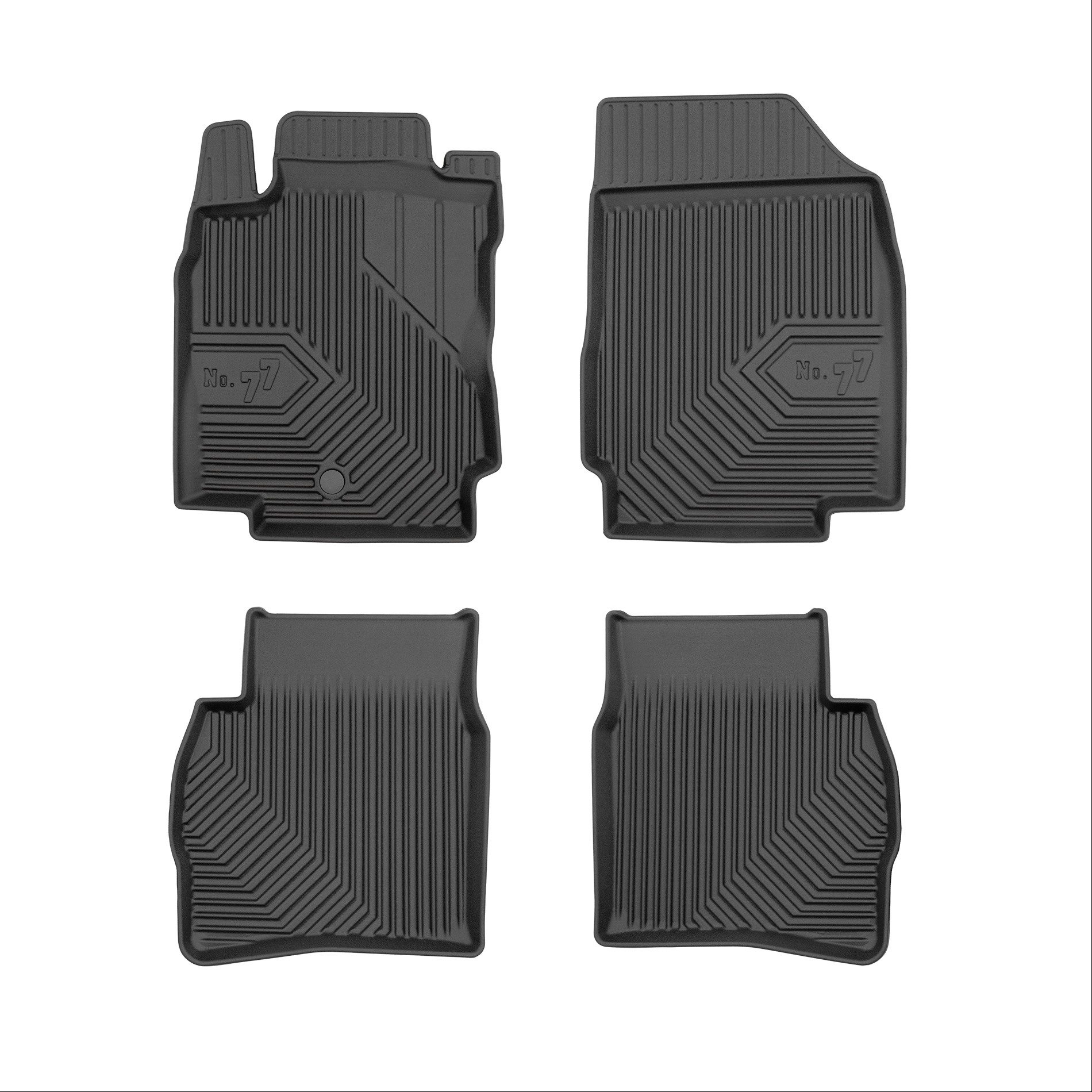 Car mats No77 for Nissan Note 2006-2012 4pcs Frogum