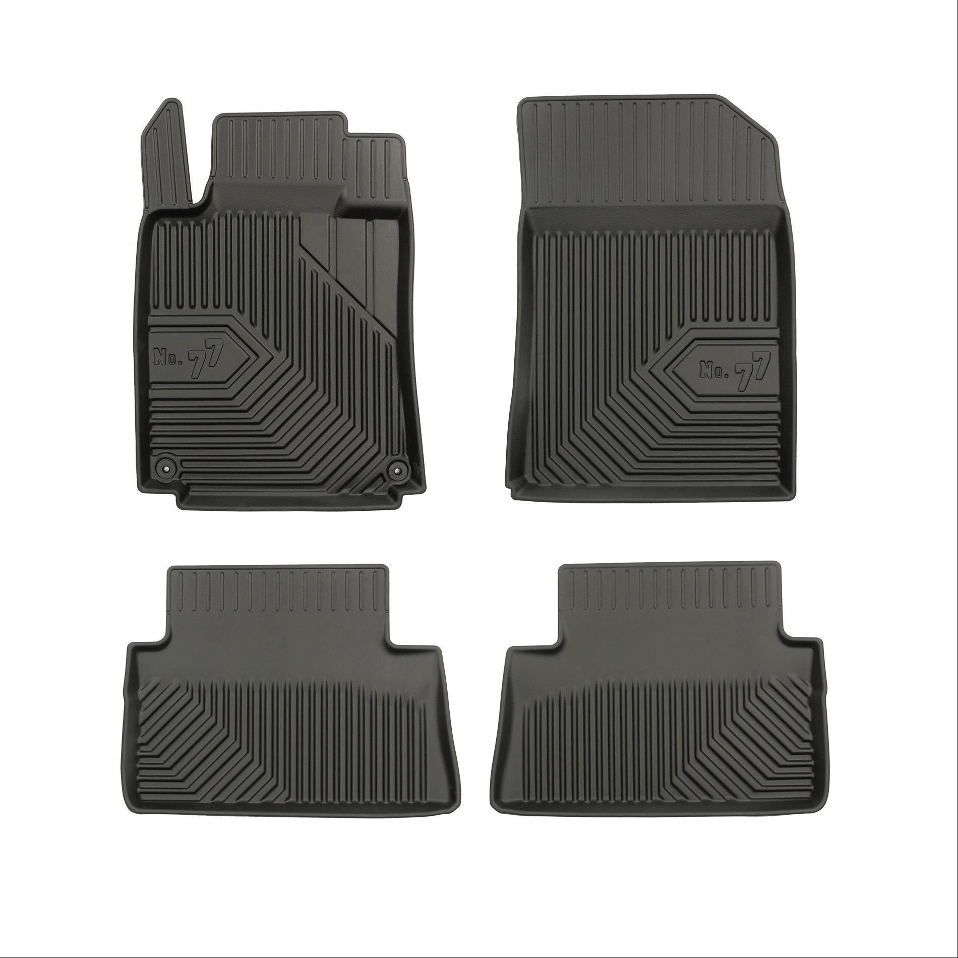 Car mats No77 for Peugeot 508 2010-2018 4pcs Frogum