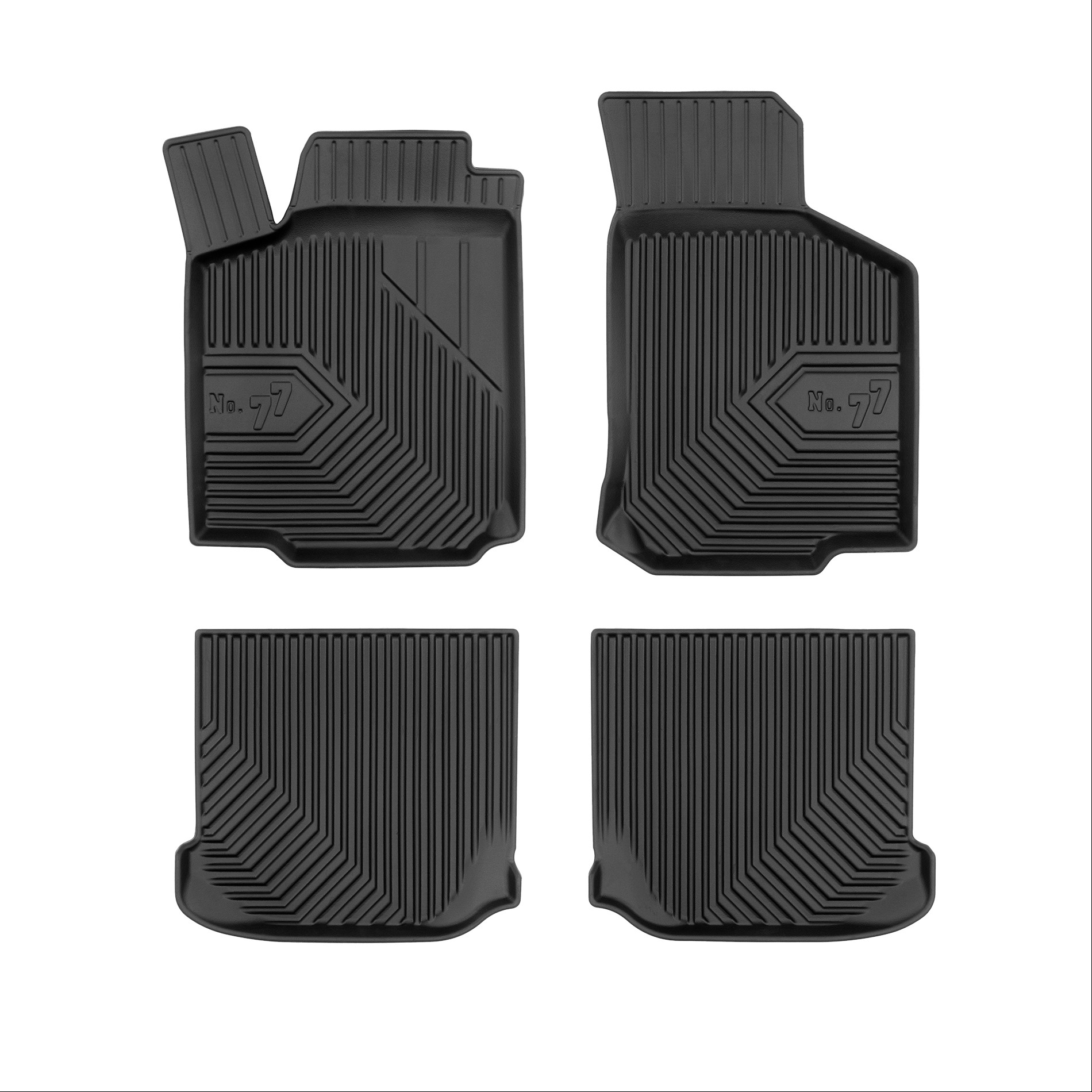 Car mats No77 for Seat Leon 1999-2005 Seat Toledo 1998-2005 Skoda Octavia 4 1996-2010 VW Golf 4 1997-2003 4pcs Frogum