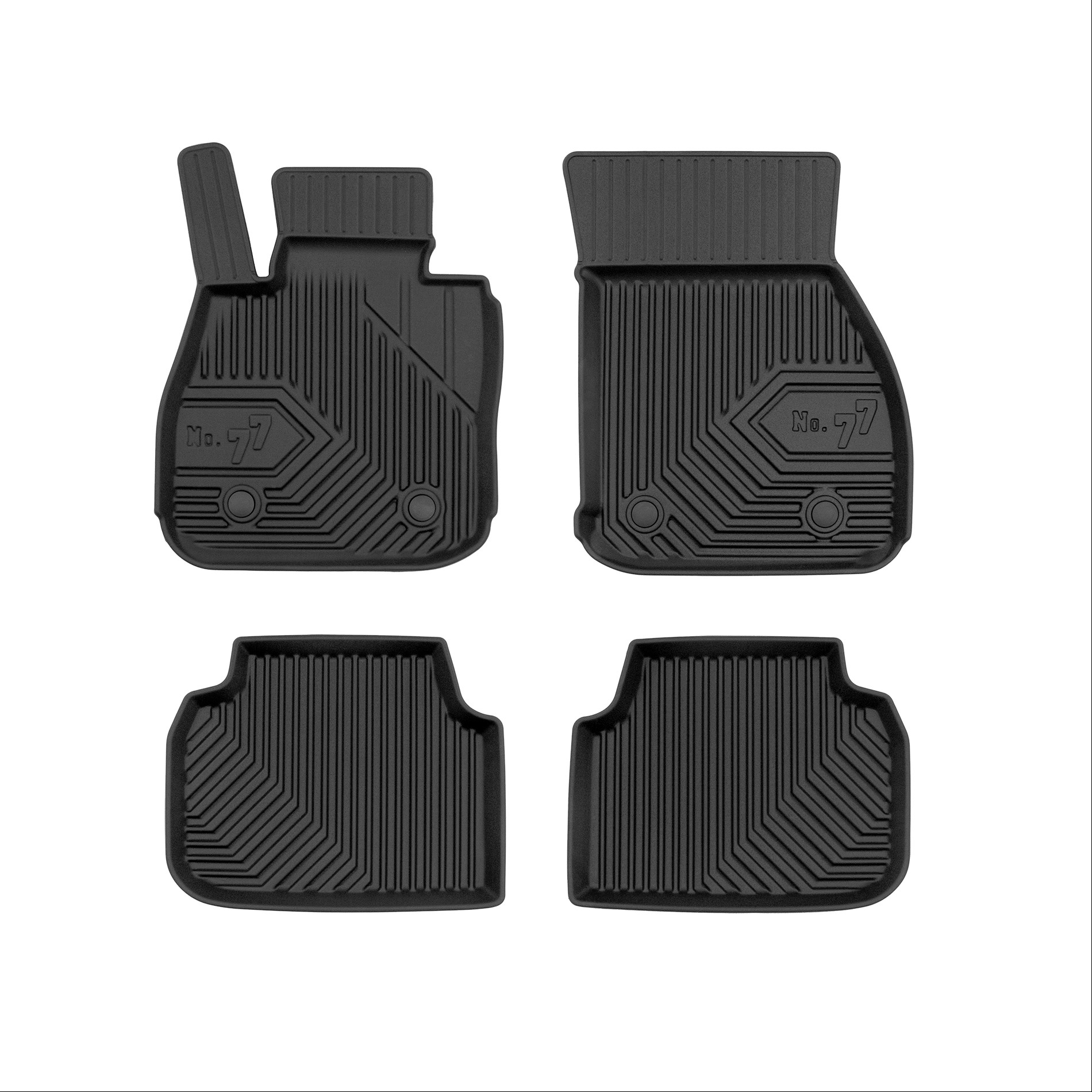 Car mats No77 for Mini Clubman 2015-> 4pcs Frogum