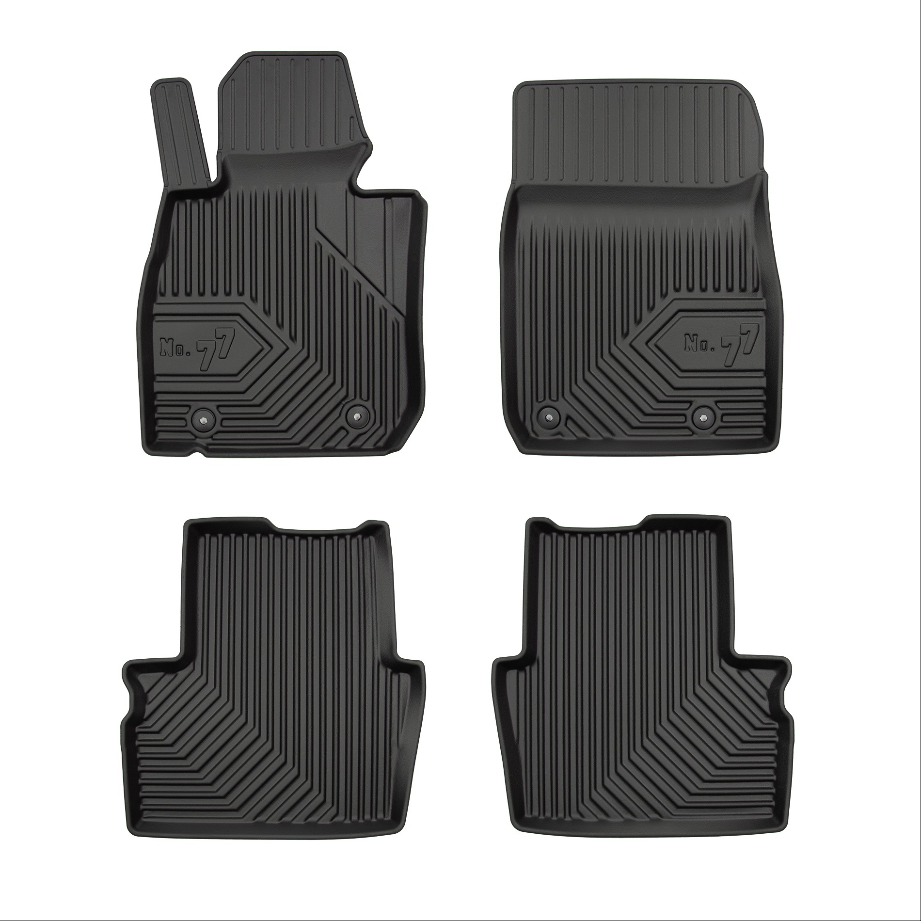 Car mats No77 for Mazda CX-3 2014-2021 4pcs Frogum