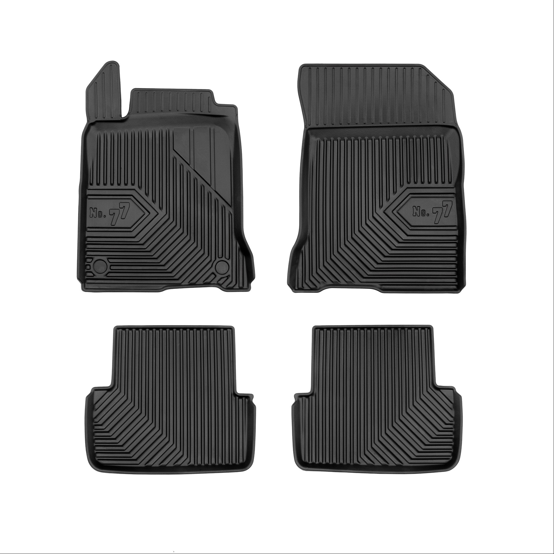 Car mats No77 for Renault Laguna 2007-2015 4pcs Frogum