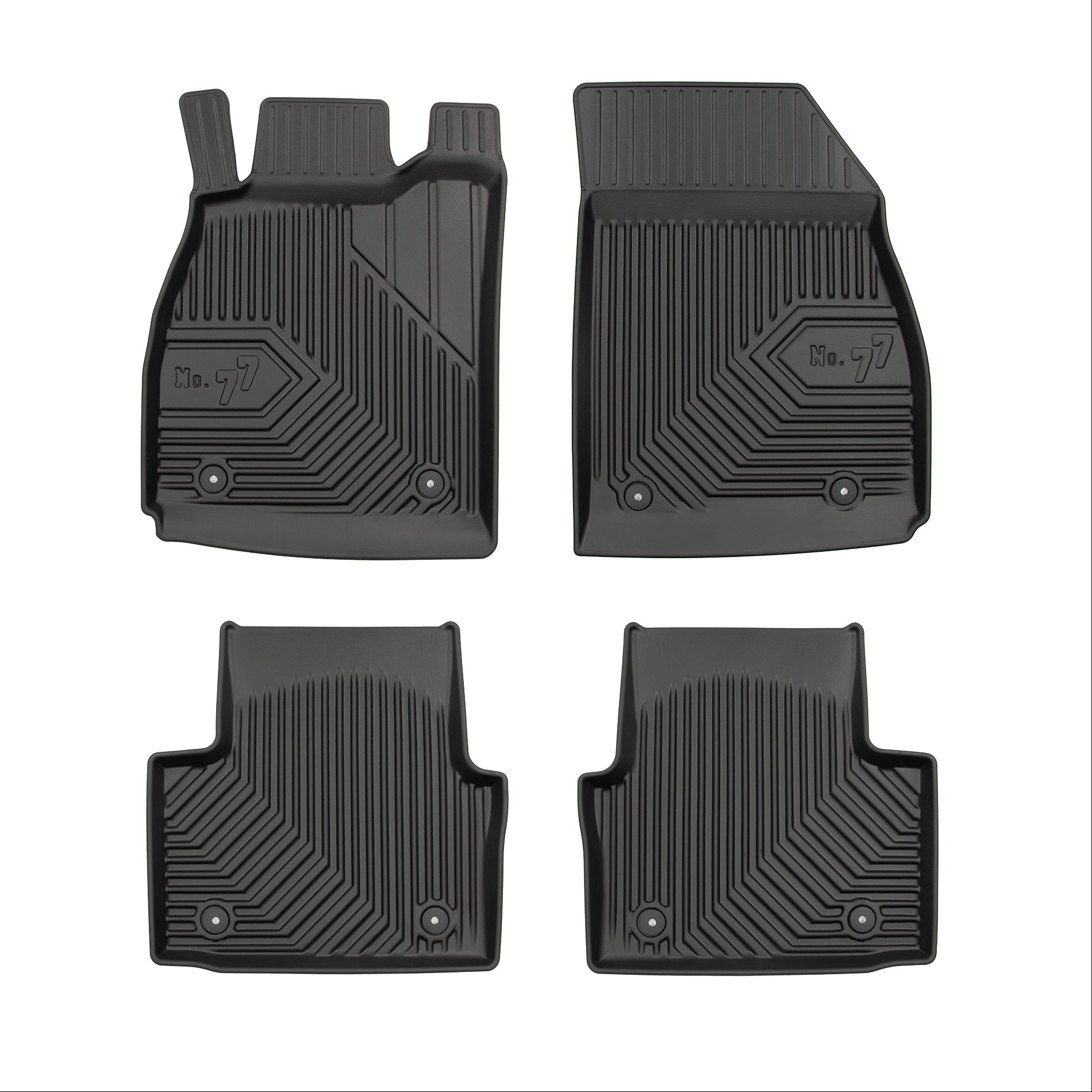 Car mats No77 for Opel Insignia 2008-2017 4pcs Frogum