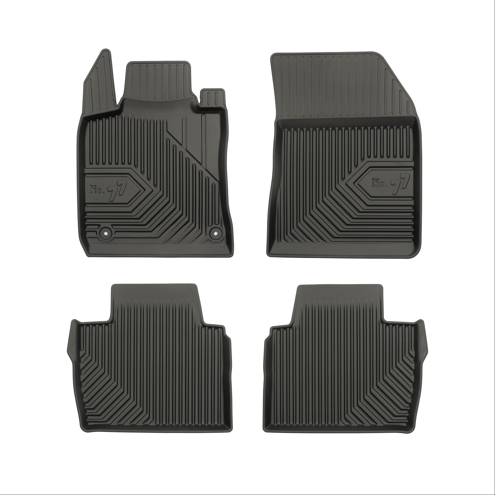 Car mats No77 for Peugeot 508 2018-> 4pcs Frogum