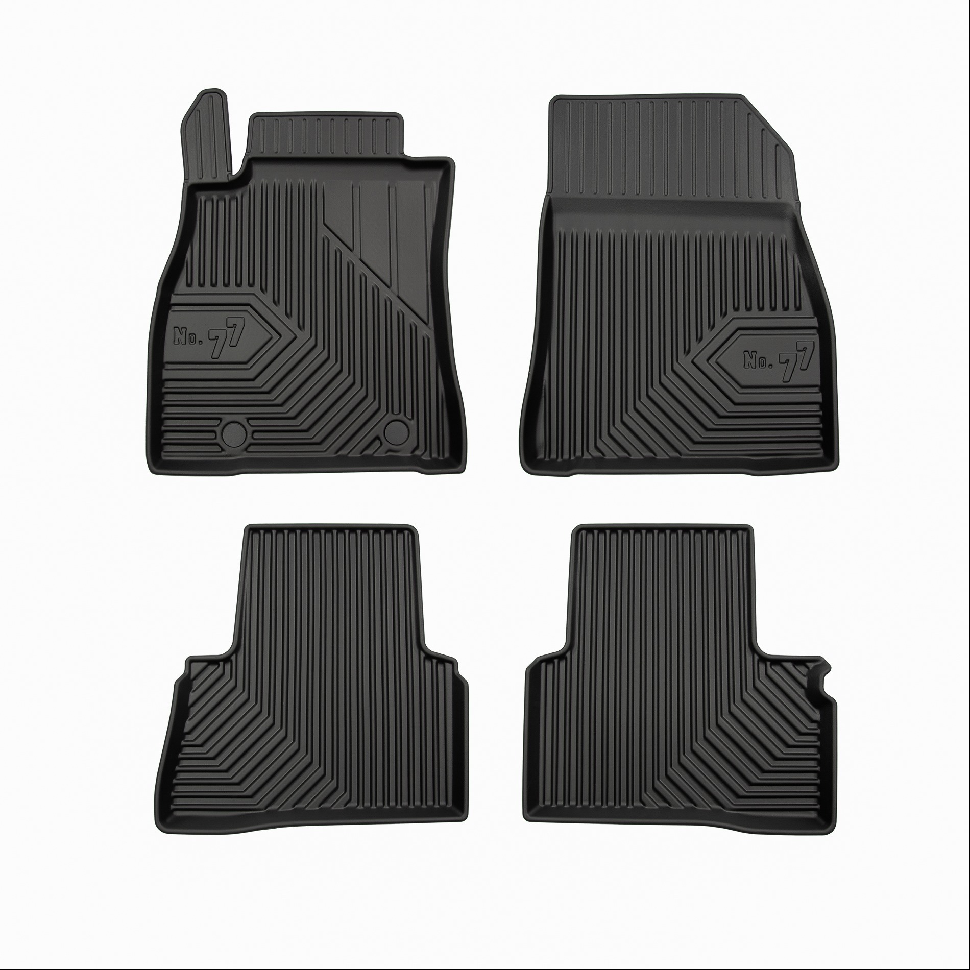 Car mats No77 for Nissan Juke 2010-2019 4pcs Frogum