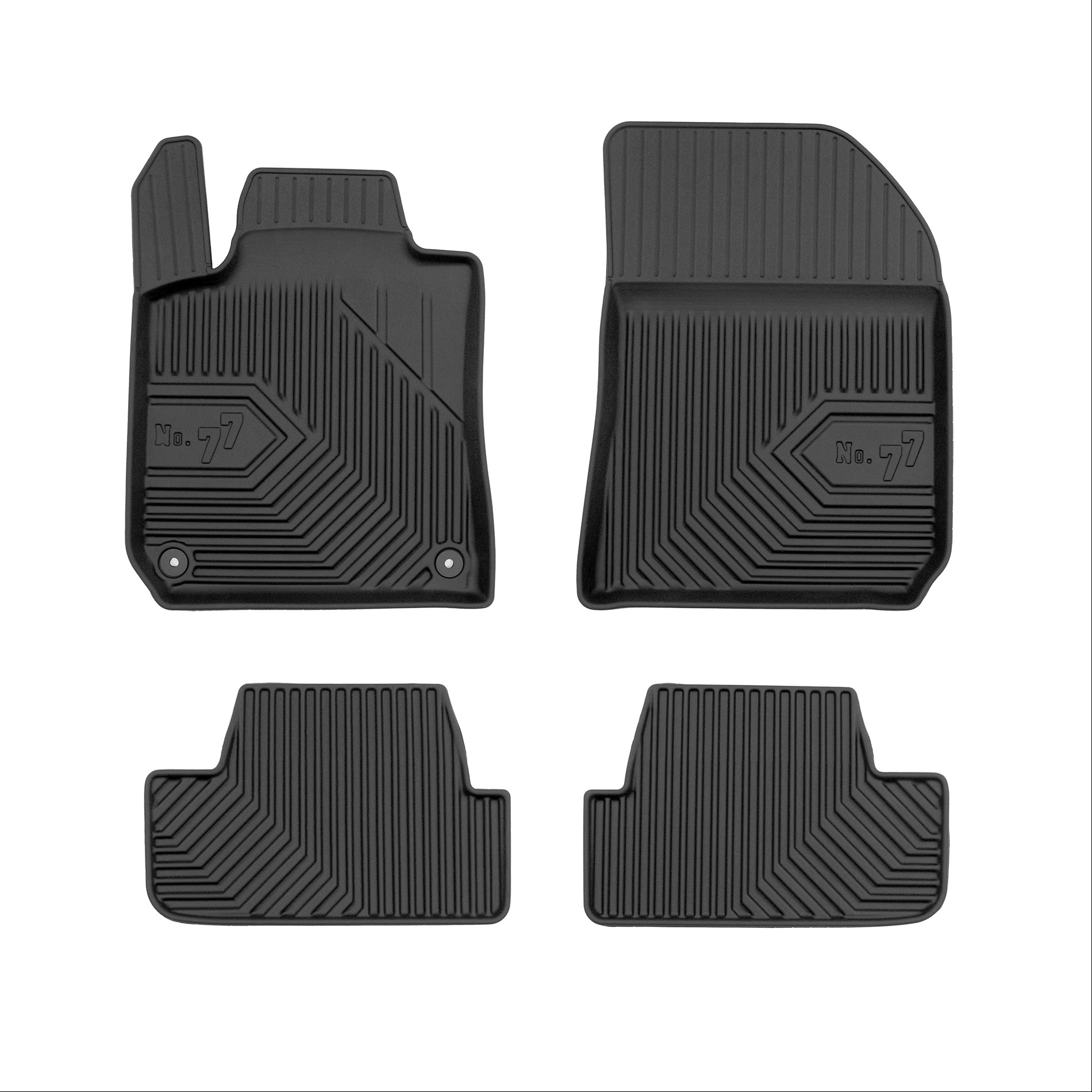 Car mats No77 for Peugeot 308 2013-2021 4pcs Frogum