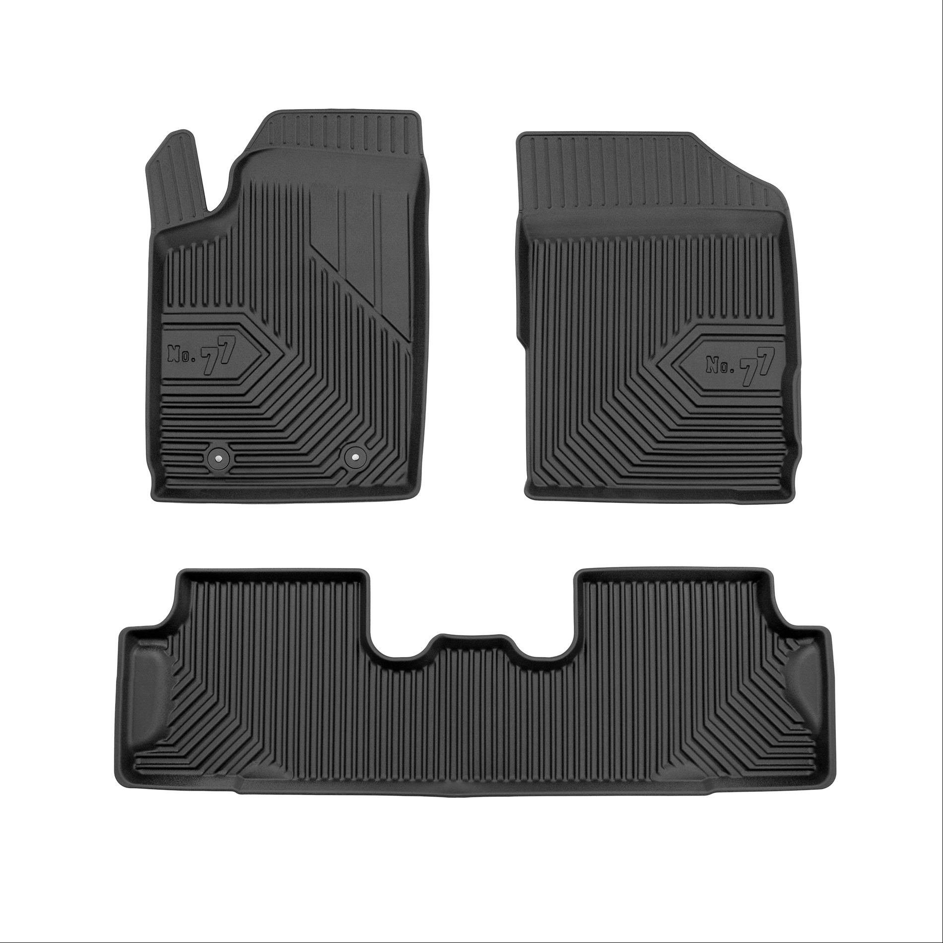 Car mats No77 for Peugeot Partner 1996-2010 4pcs Frogum