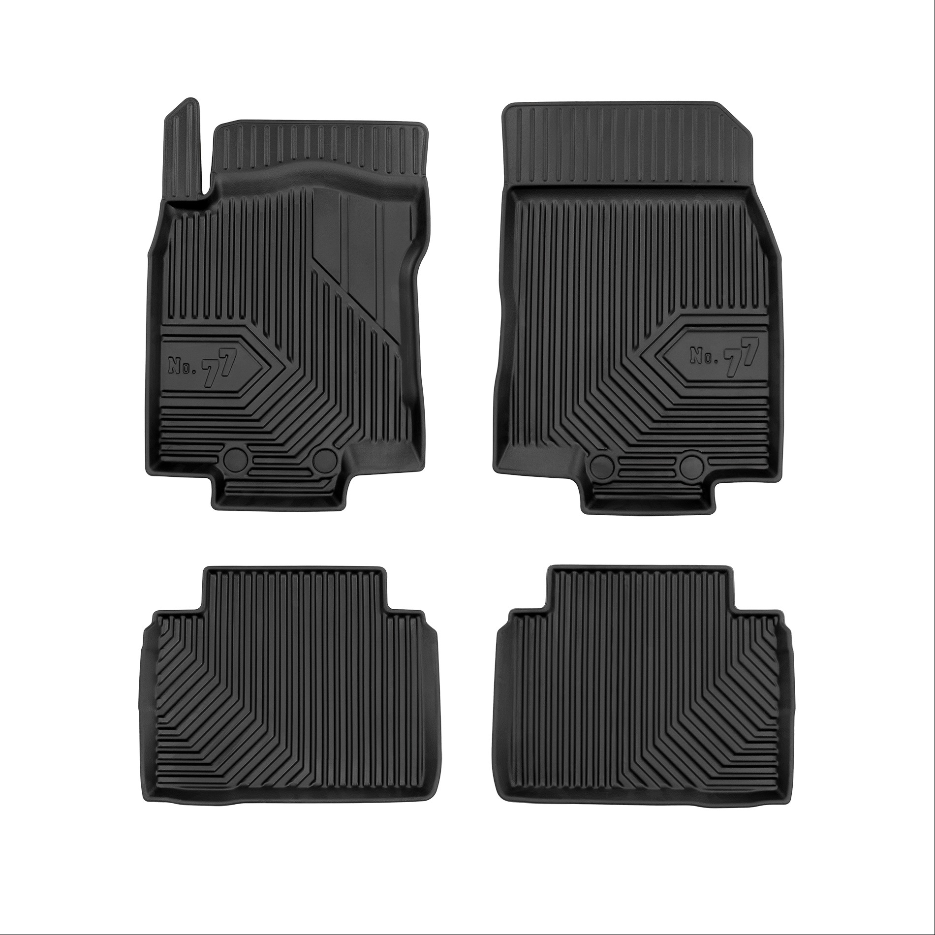 Car mats No77 for Nissan Rogue 2017-2020 Nissan X-trail 2017-2021 4pcs Frogum