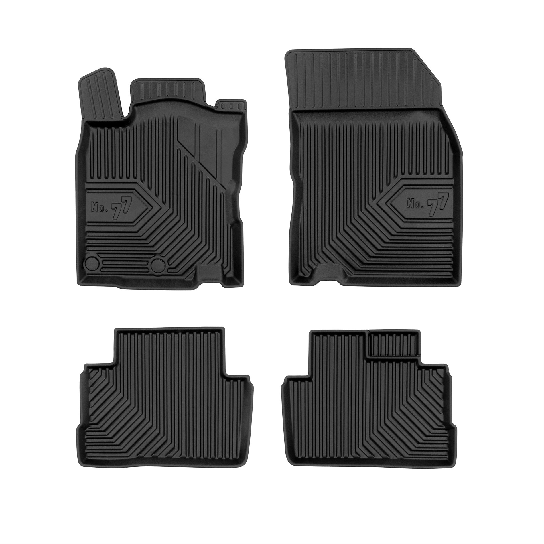 Car mats No77 for Nissan Qashqai 2013-2021 4pcs Frogum