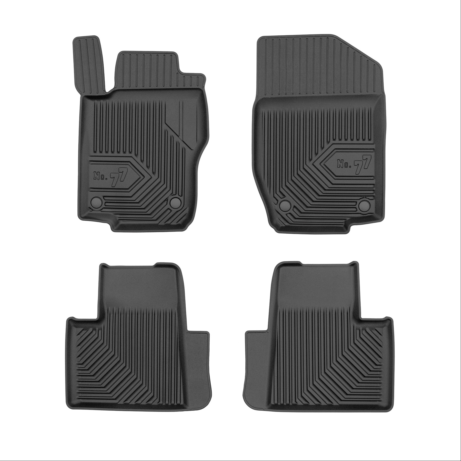 Car mats No77 for Mercedes GL Class W167 2019-> 4pcs Frogum