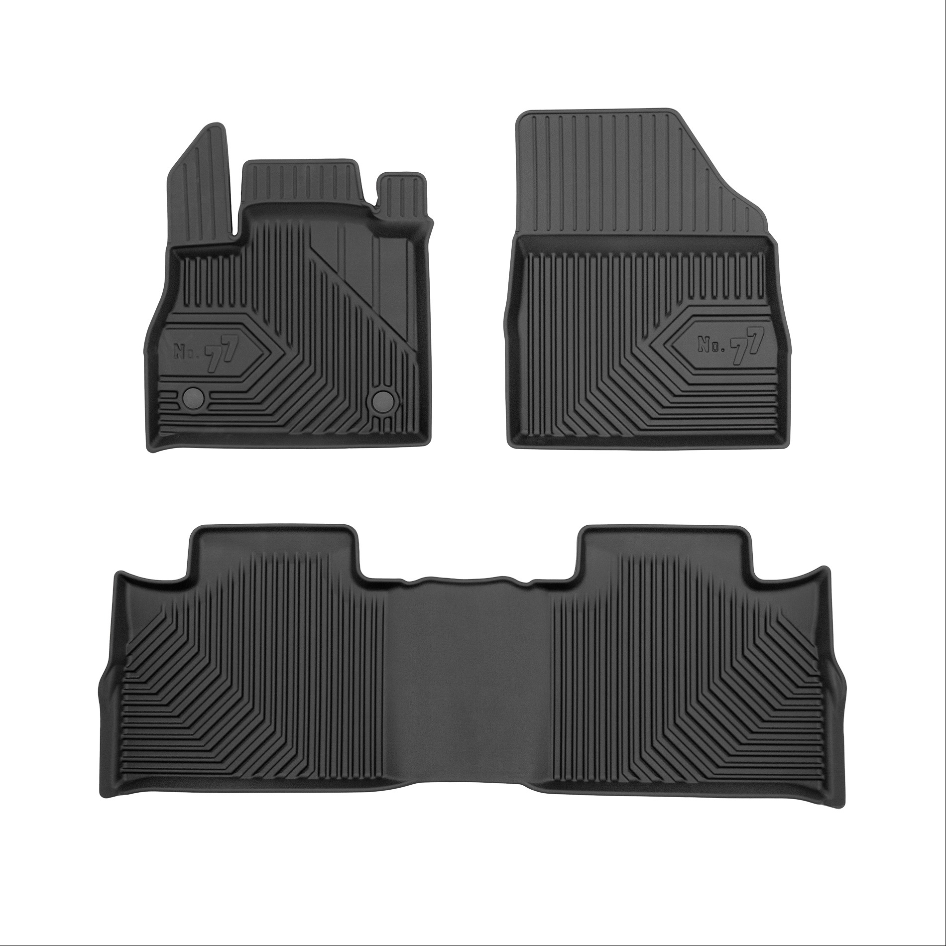 Car mats No77 for Renault Espace 2014-2022 3pcs Frogum