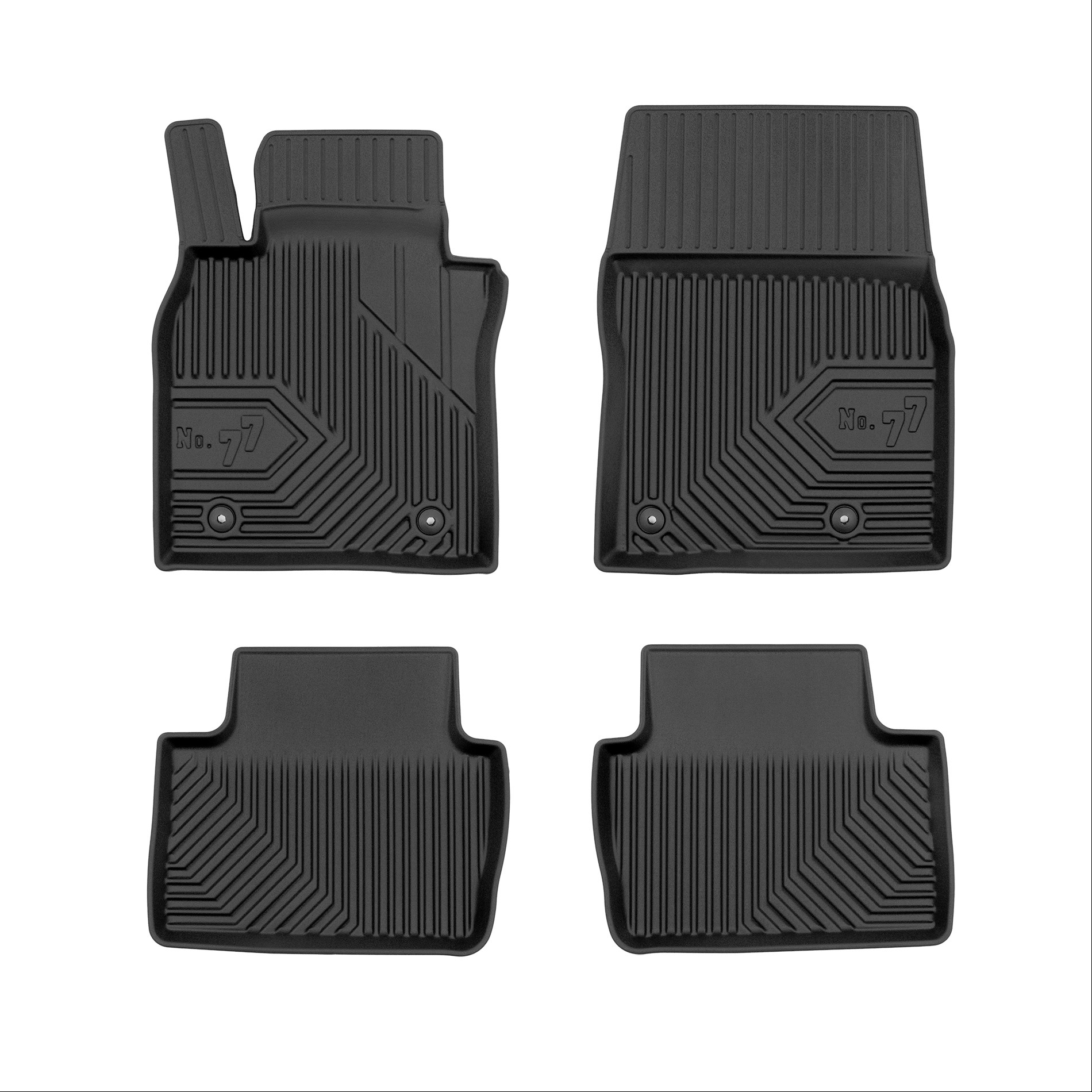 Car mats No77 for Mazda CX-30 2019-> 4pcs Frogum