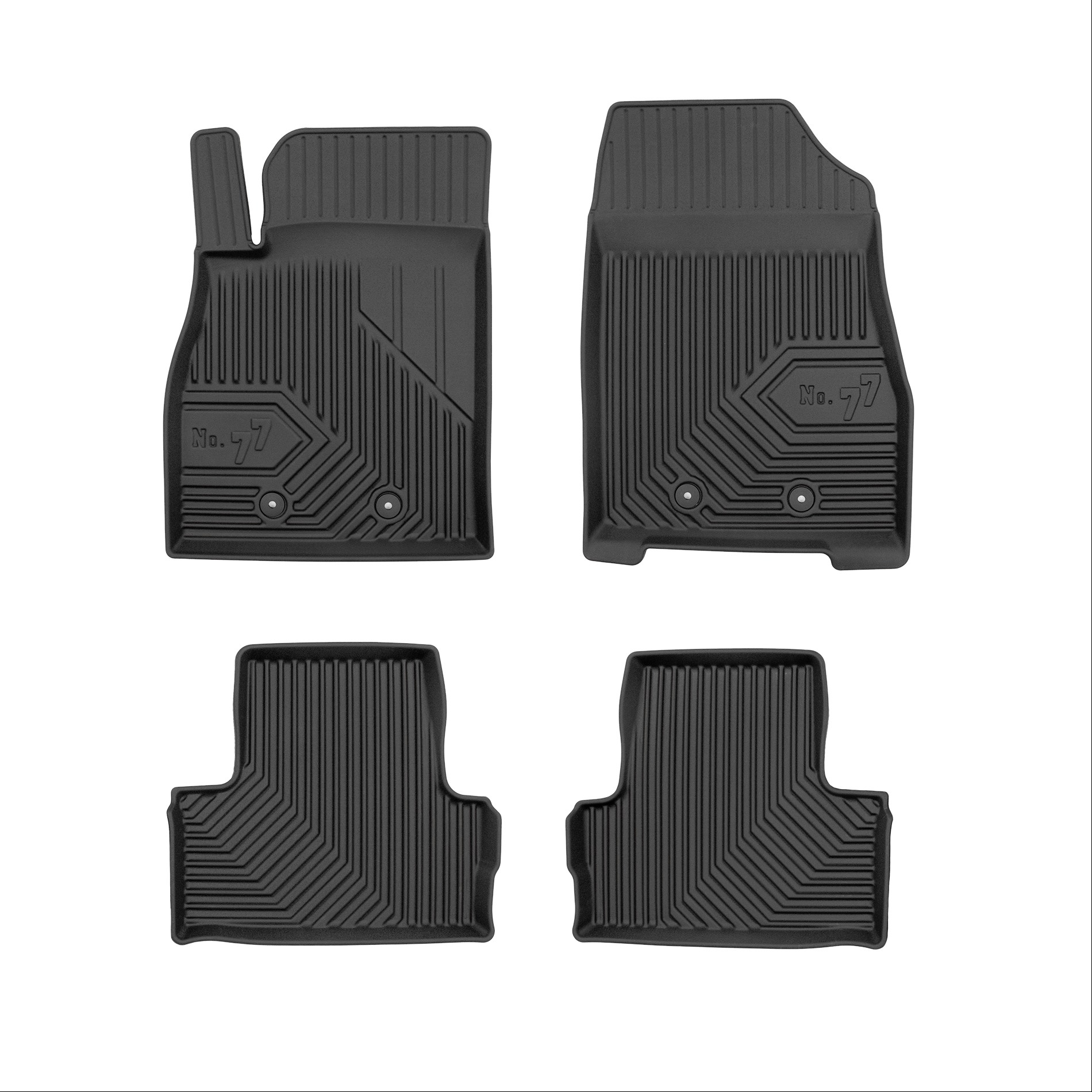 Car mats No77 for Opel Ampera 2012-2014 4pcs Frogum