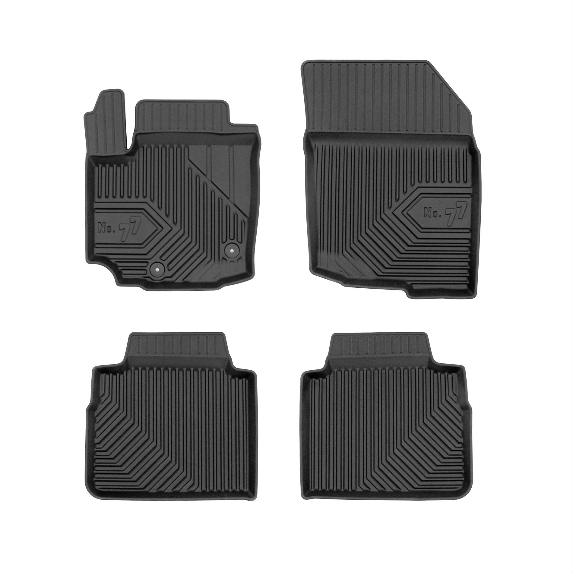 Car mats No77 for Suzuki SX4 S-Cross 2021-> 4pcs Frogum