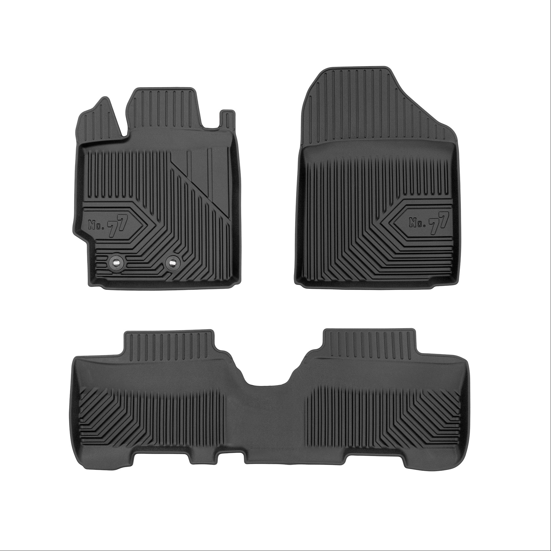 Car mats No77 for Toyota Urban Cruiser 2008-2014 3pcs Frogum