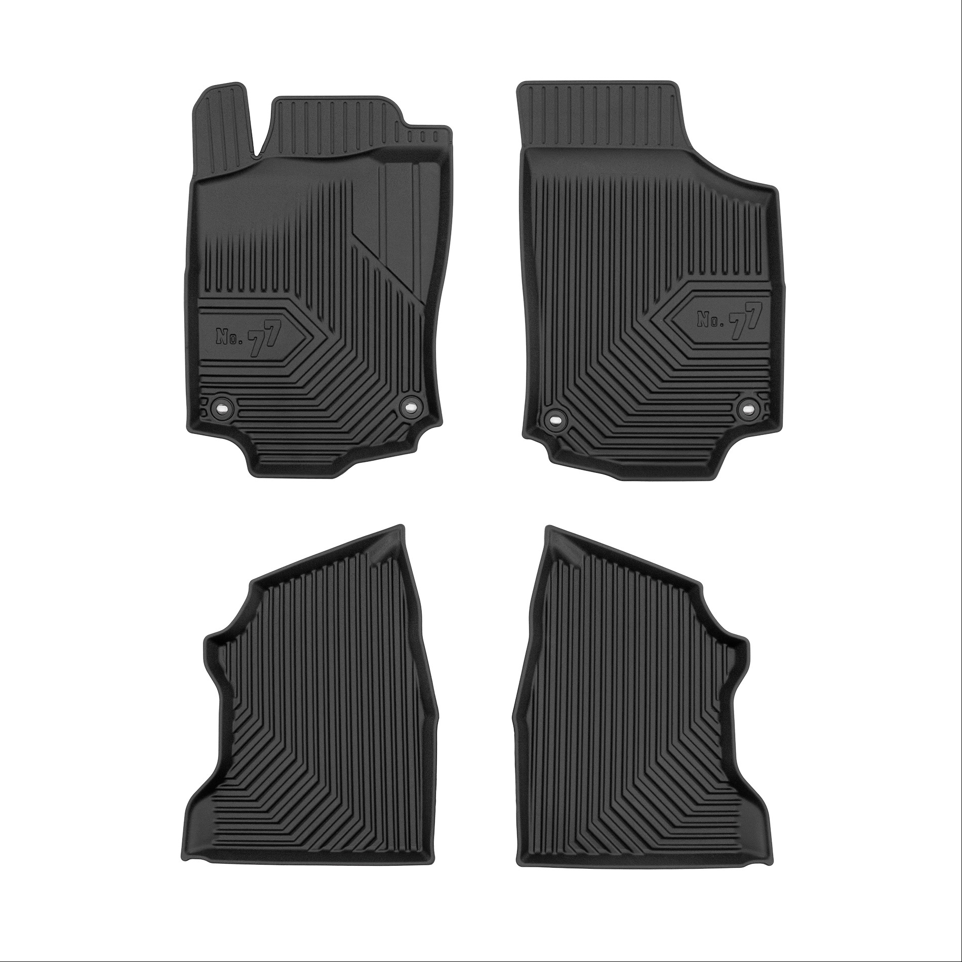 Car mats No77 for Opel Combo C 2001-2011 4pcs Frogum