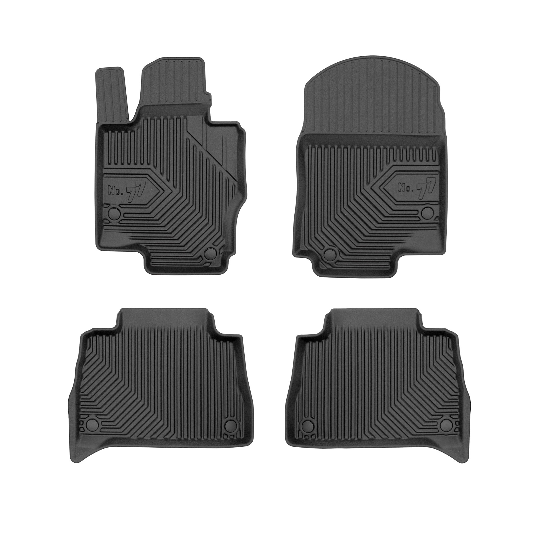 Car mats No77 for Mercedes GLE Class C167 2019-> 3pcs Frogum