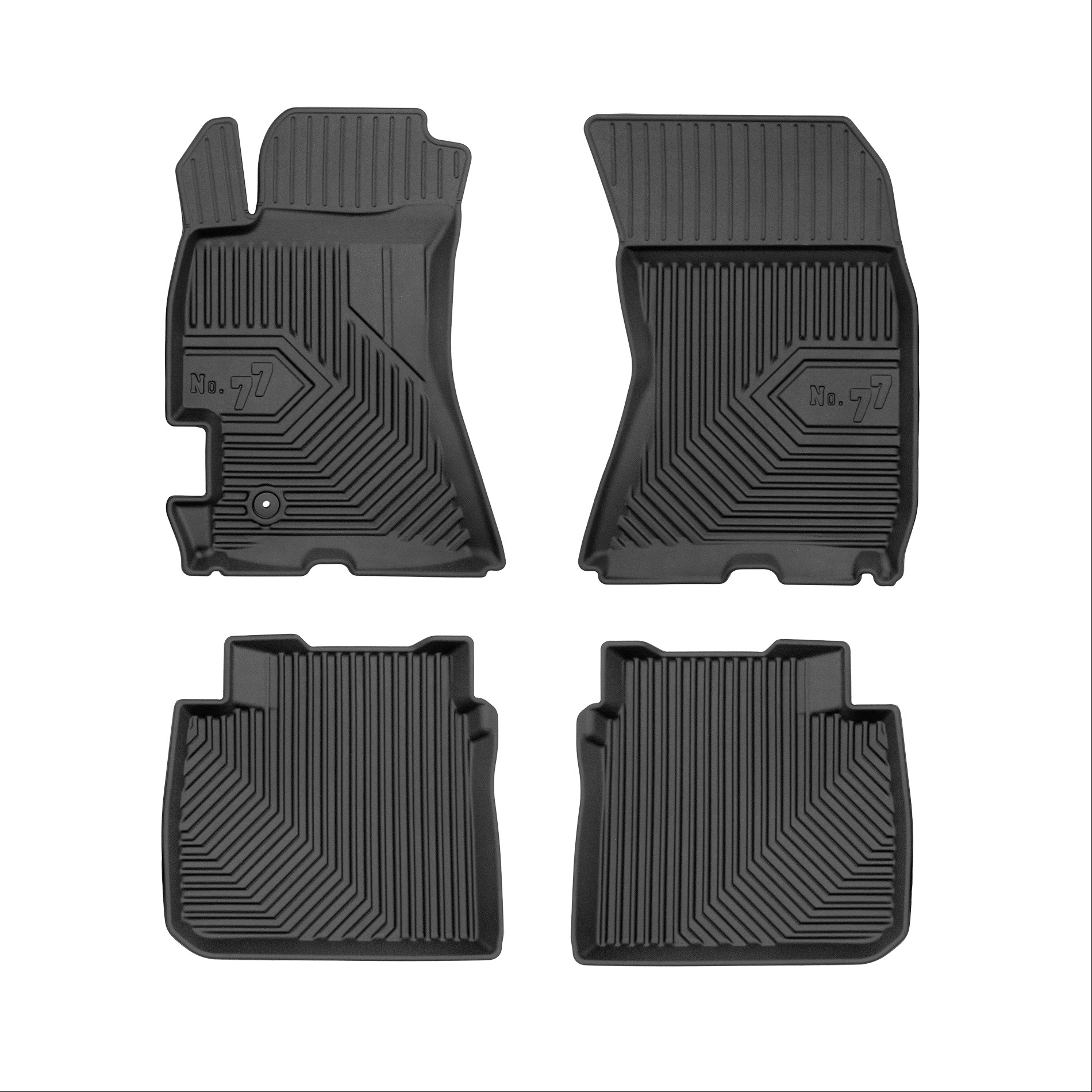 Car mats No77 for Subaru Legacy 2003-2009 Subaru Outback 2003-2009 4pcs Frogum