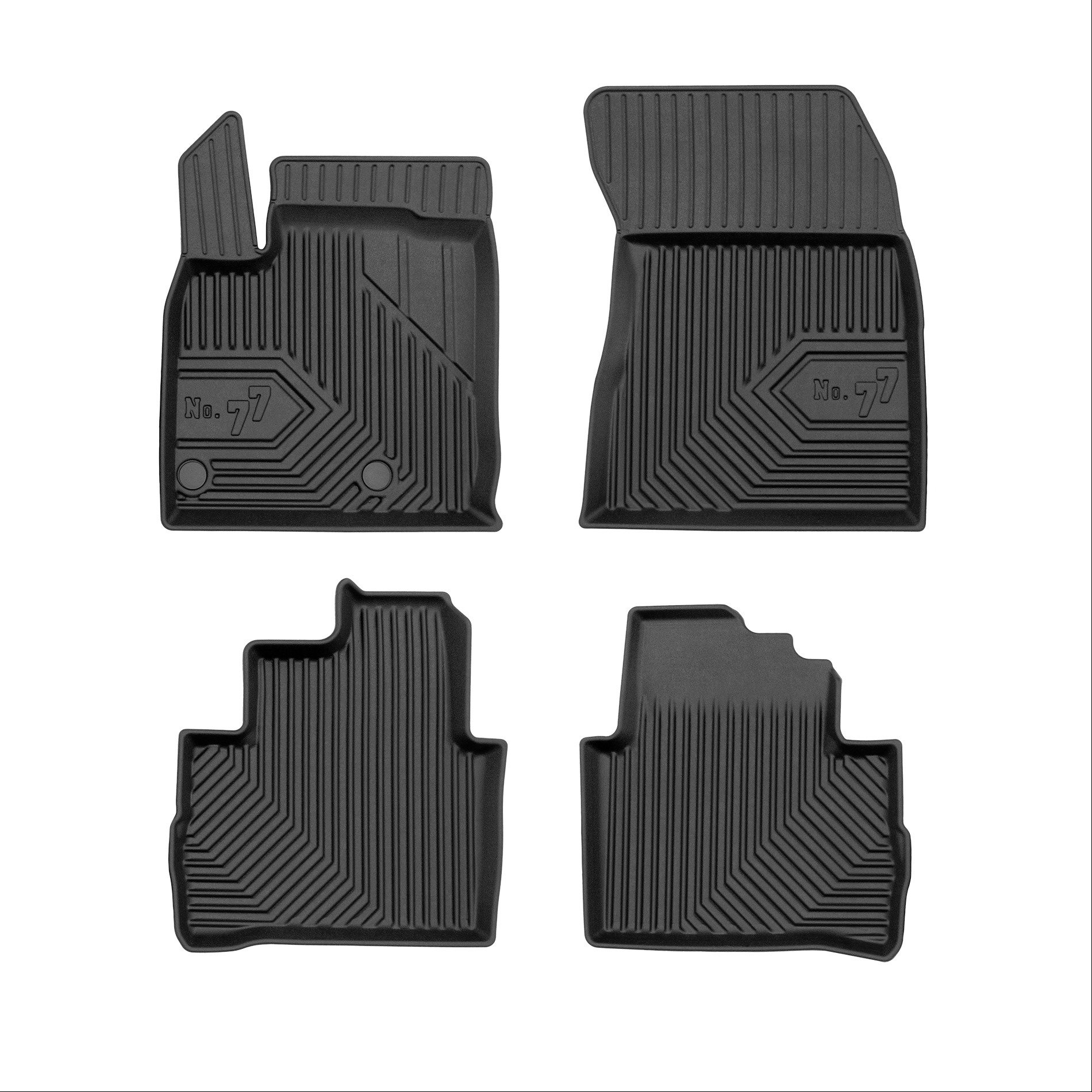 Car mats No77 for Nissan Qashqai 2021-> 4pcs Frogum