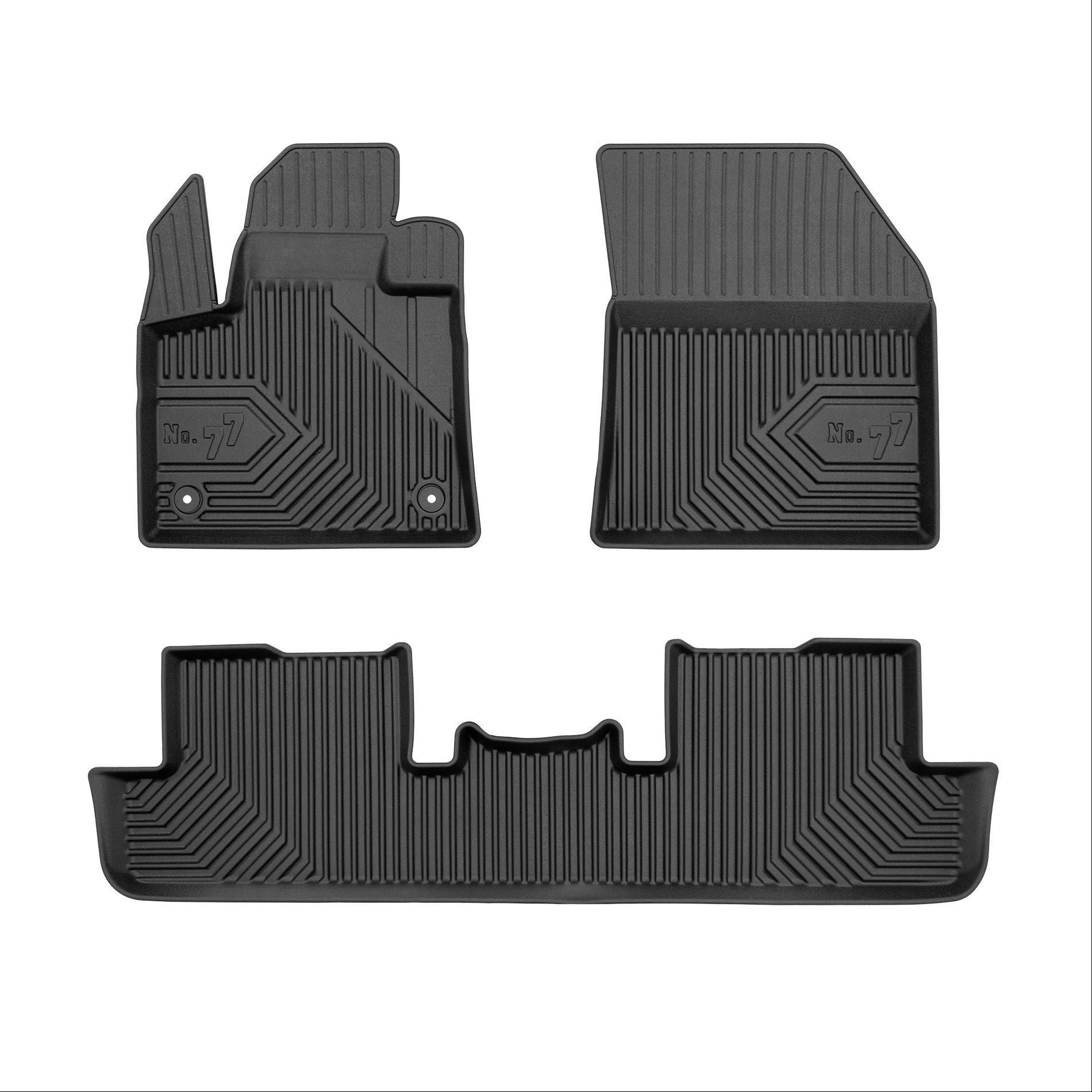 Car mats No77 for Peugeot 3008 2016-> 4pcs Frogum