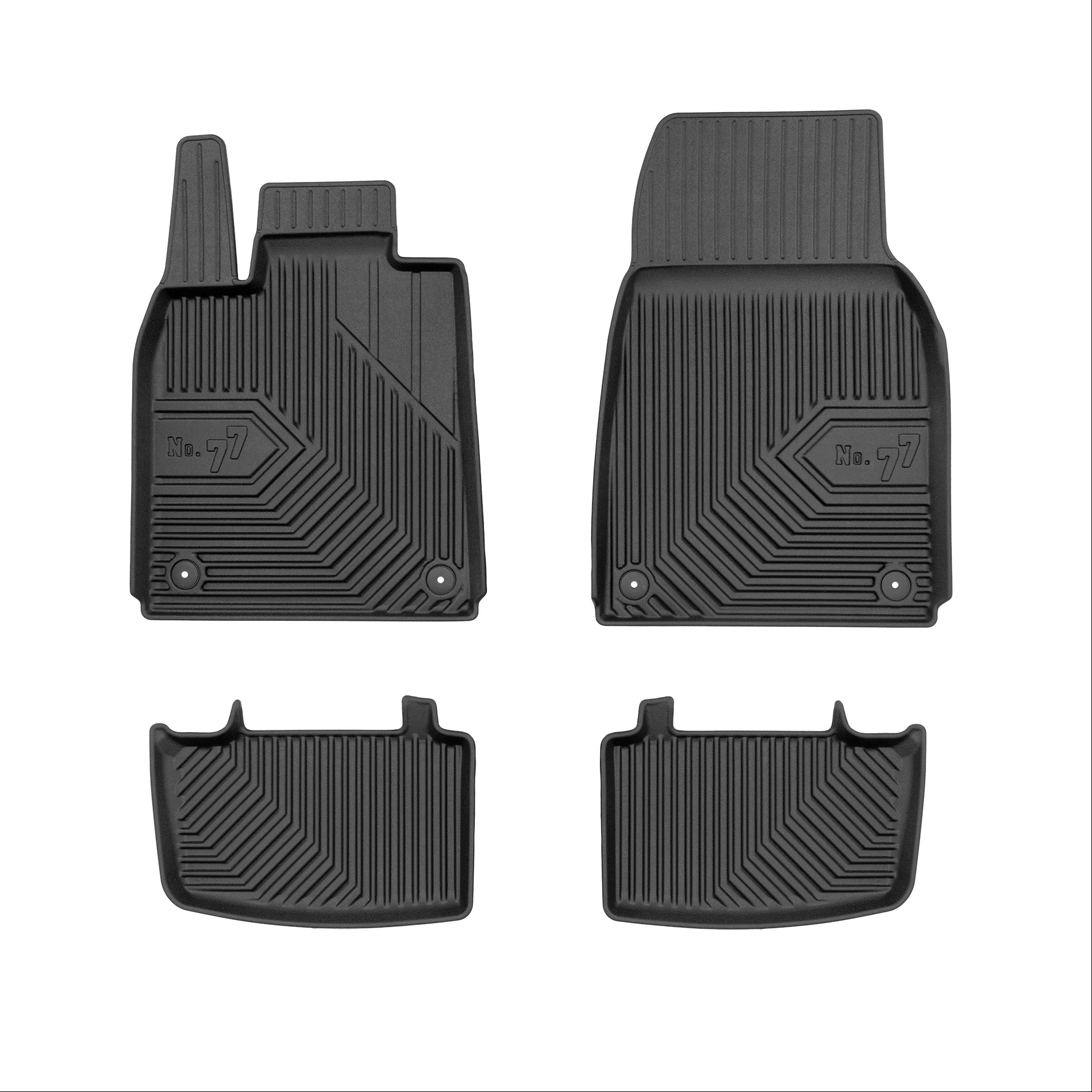 Car mats No77 for Porsche Taycan 2019-> 4pcs Frogum