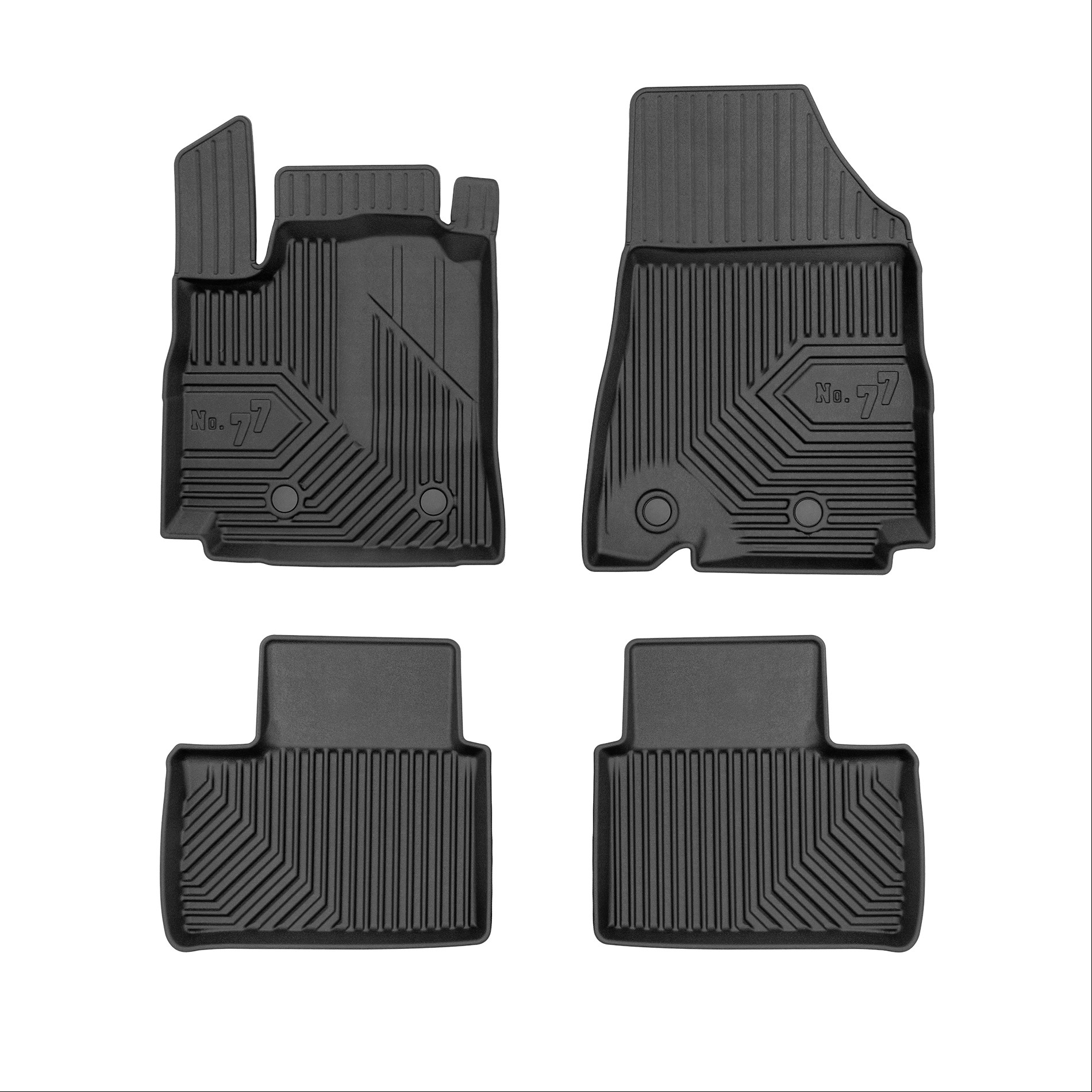 Car mats No77 for Renault Arkana 2019-> 4pcs Frogum