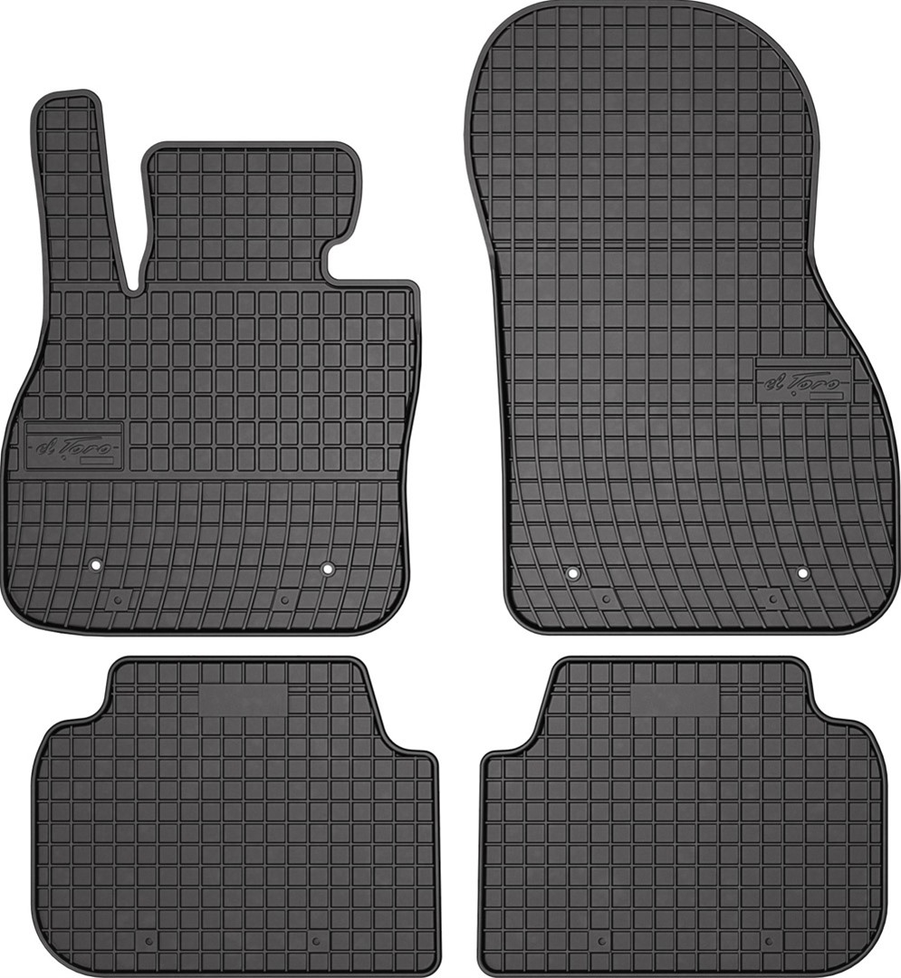 Rubber car mats for Mini Clubman 2007-2014 4pcs Frogum