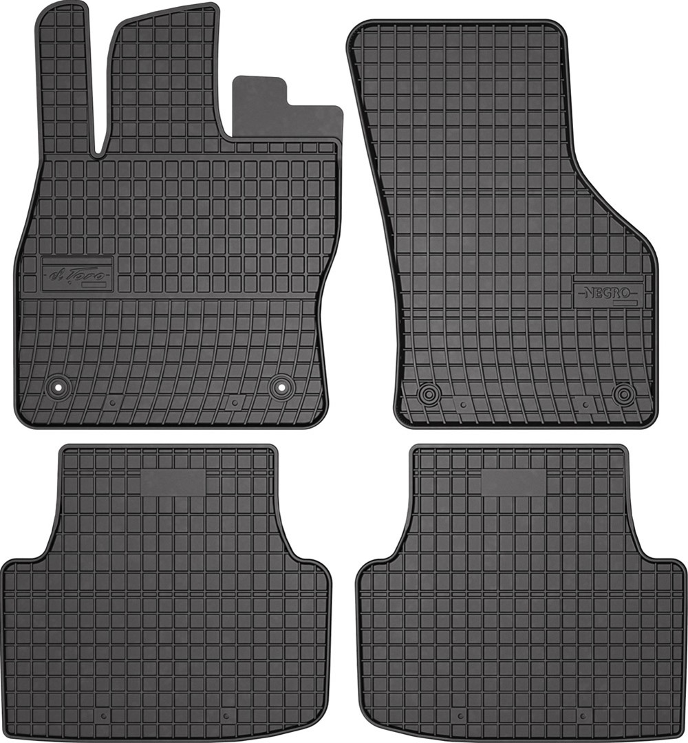 Rubber car mats for Seat Leon 2020-> Cupra Formentor 2020-> 4pcs Frogum