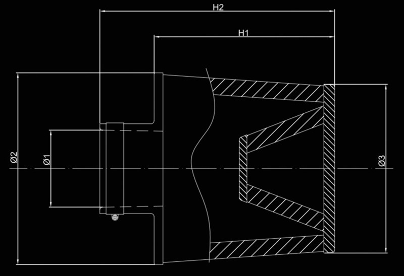 Φιλτροχοάνη Κλειστού Τύπου Φ:60mm x Η:130mm 1τμχ BMC