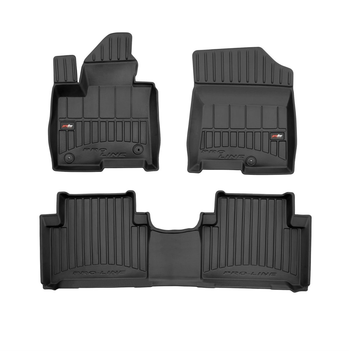 Car mats ProLine Kia Sorento Hybrid 2020-> 3pcs Frogum