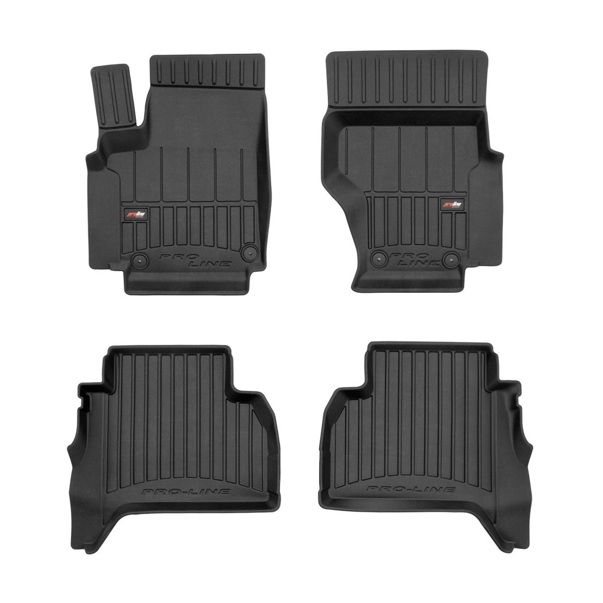 Car mats ProLine VW Amarok 2009-> 4pcs Frogum